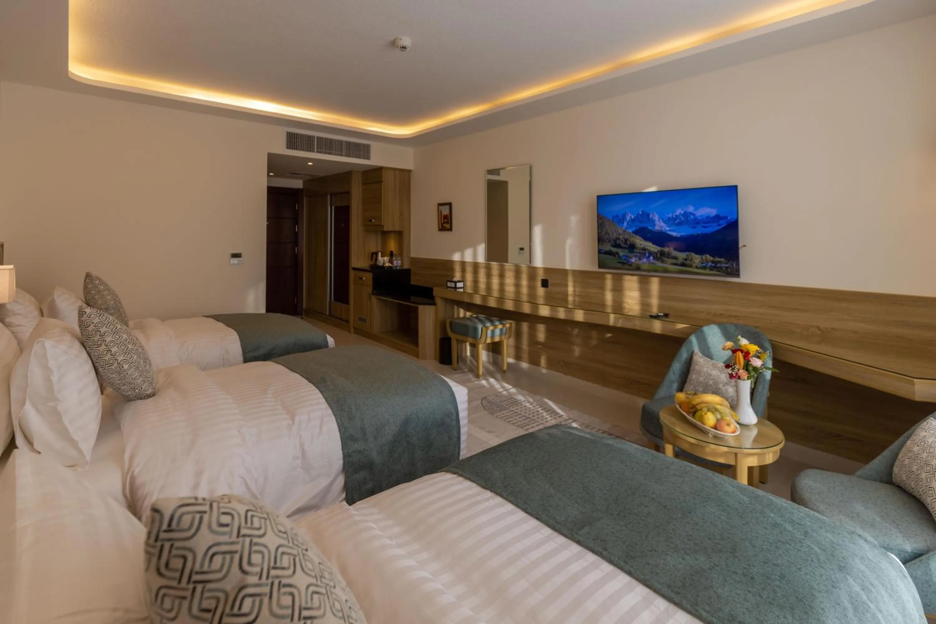 Communal lounge/ TV room in Petra Legacy Luxury
