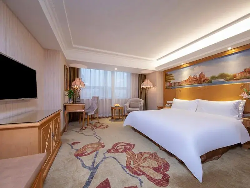Bed in Vienna International Hotel Beijing GuangAnMen Bed in Vienna International Hotel Beijing GuangAnMen