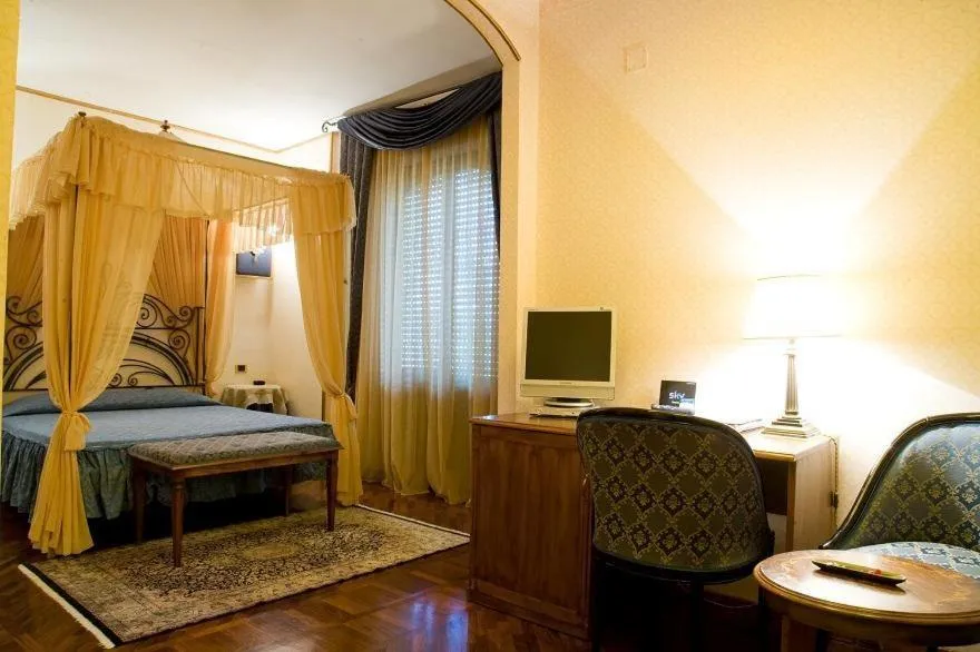 Photo of the whole room, Bed in Oscar e Amorina