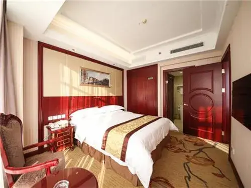 Bed in Vienna Hotel Shanghai Hongqiao Convention & Exhibition Center Bed in Vienna Hotel Shanghai Hongqiao Convention & Exhibition Center