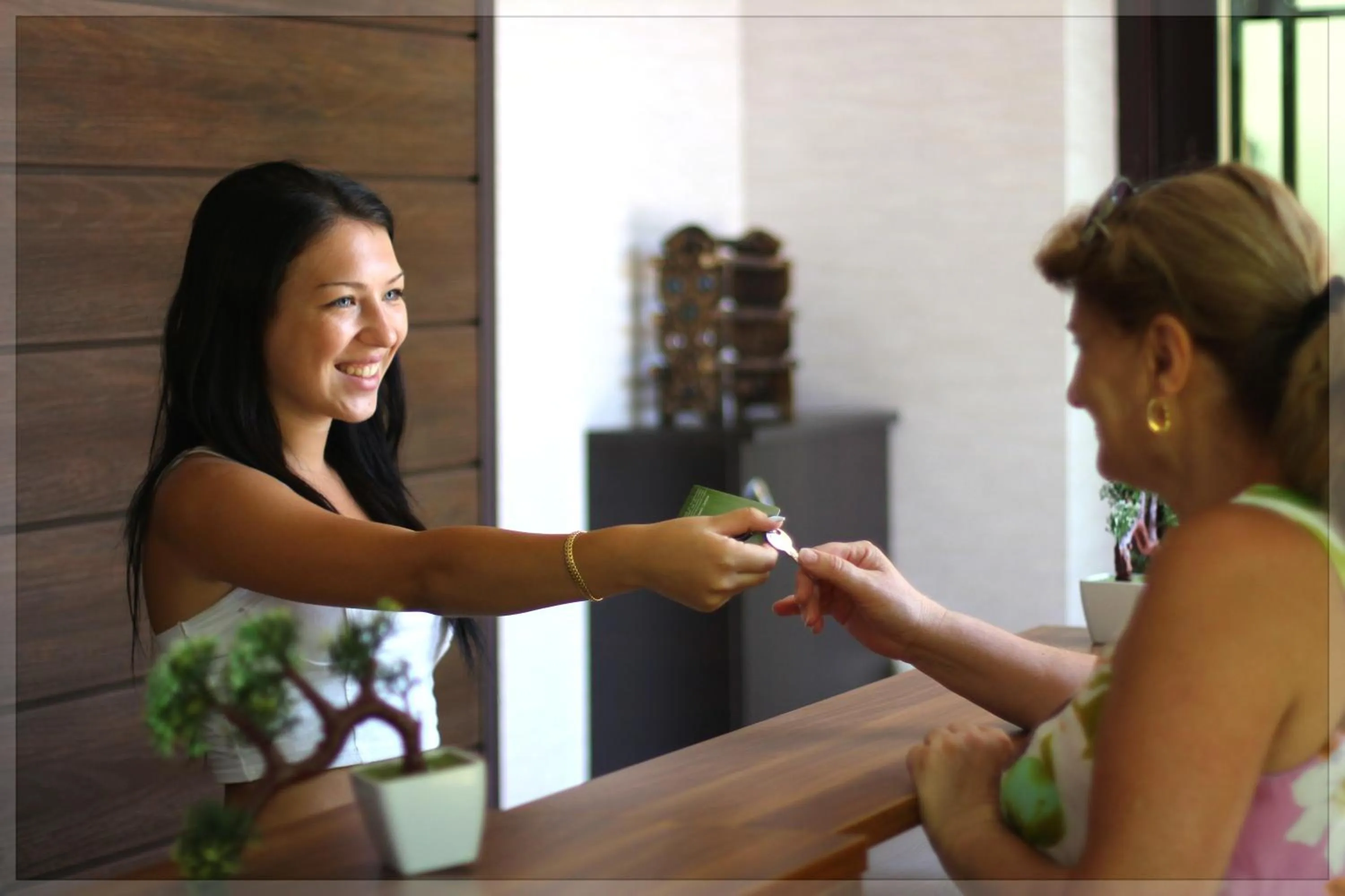 Staff in Hotel Garden House