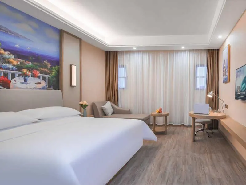 Bed in Vienna Hotel Hangzhou Yuhang Linping