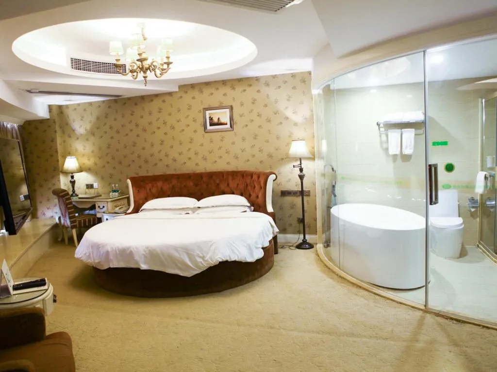 Bed in Vienna Hotel Yongzhou Zhiyuan New Bund