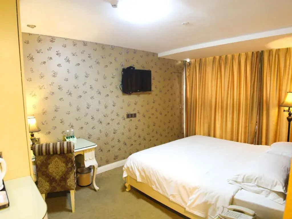 Bed in Vienna Hotel Yongzhou Zhiyuan New Bund Bed in Vienna Hotel Yongzhou Zhiyuan New Bund