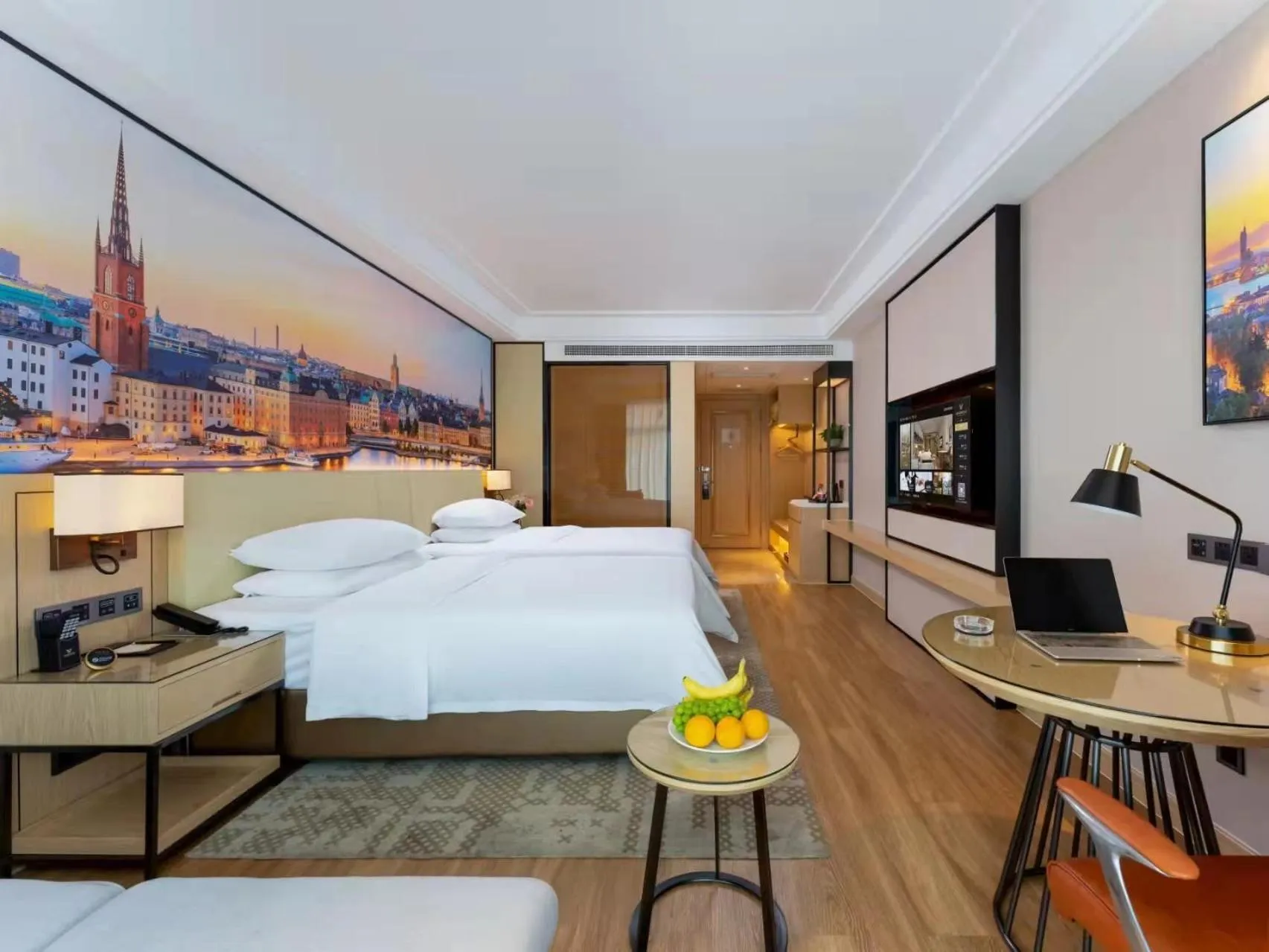 Bed in Vienna International Hotel Wuhan Jiefang Avenue