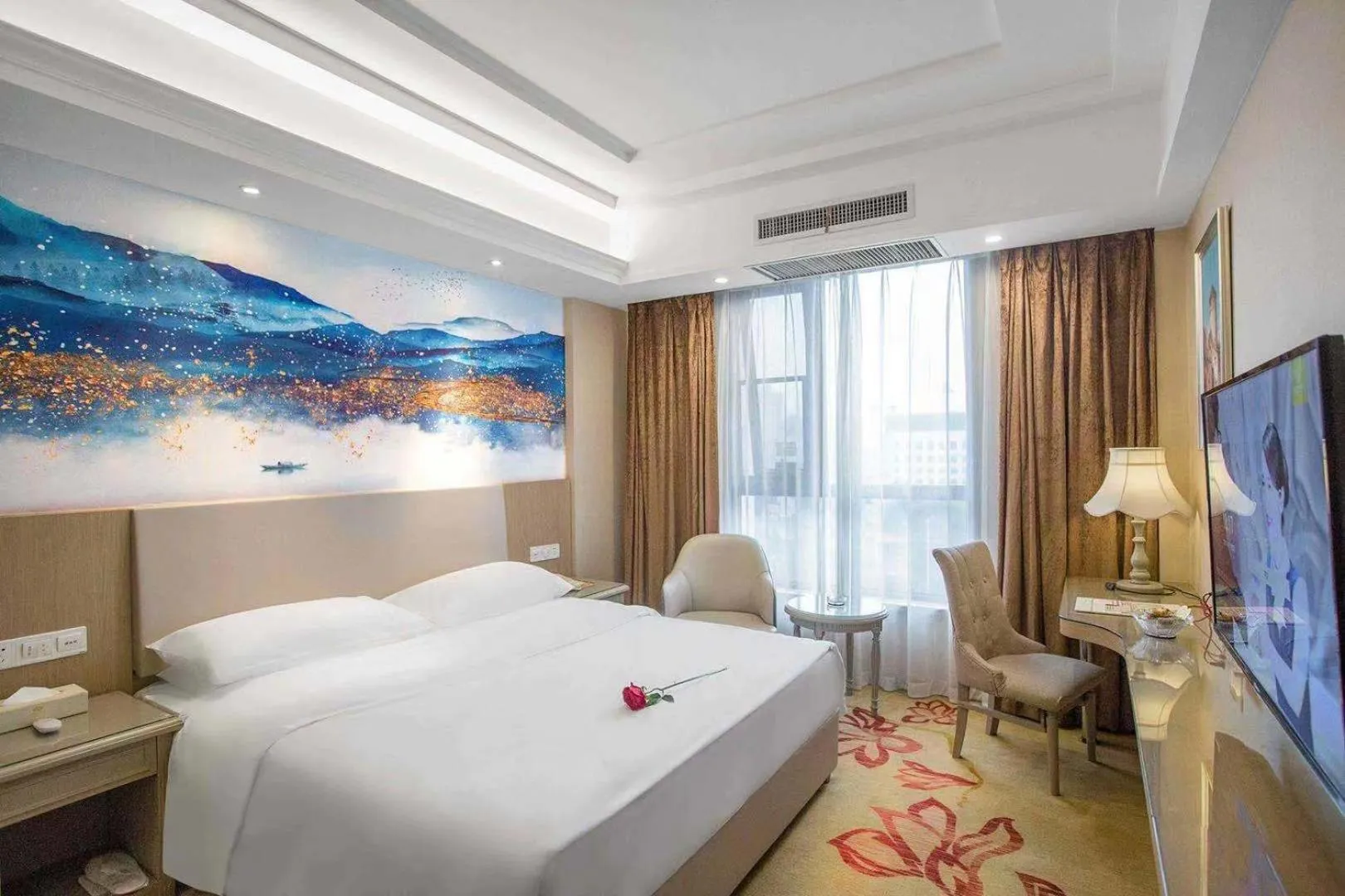 Bed in Vienna Hotel Nanyang People Road