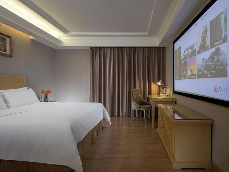 Bed in Vienna Hotel Guangzhou South Panyu Bridge