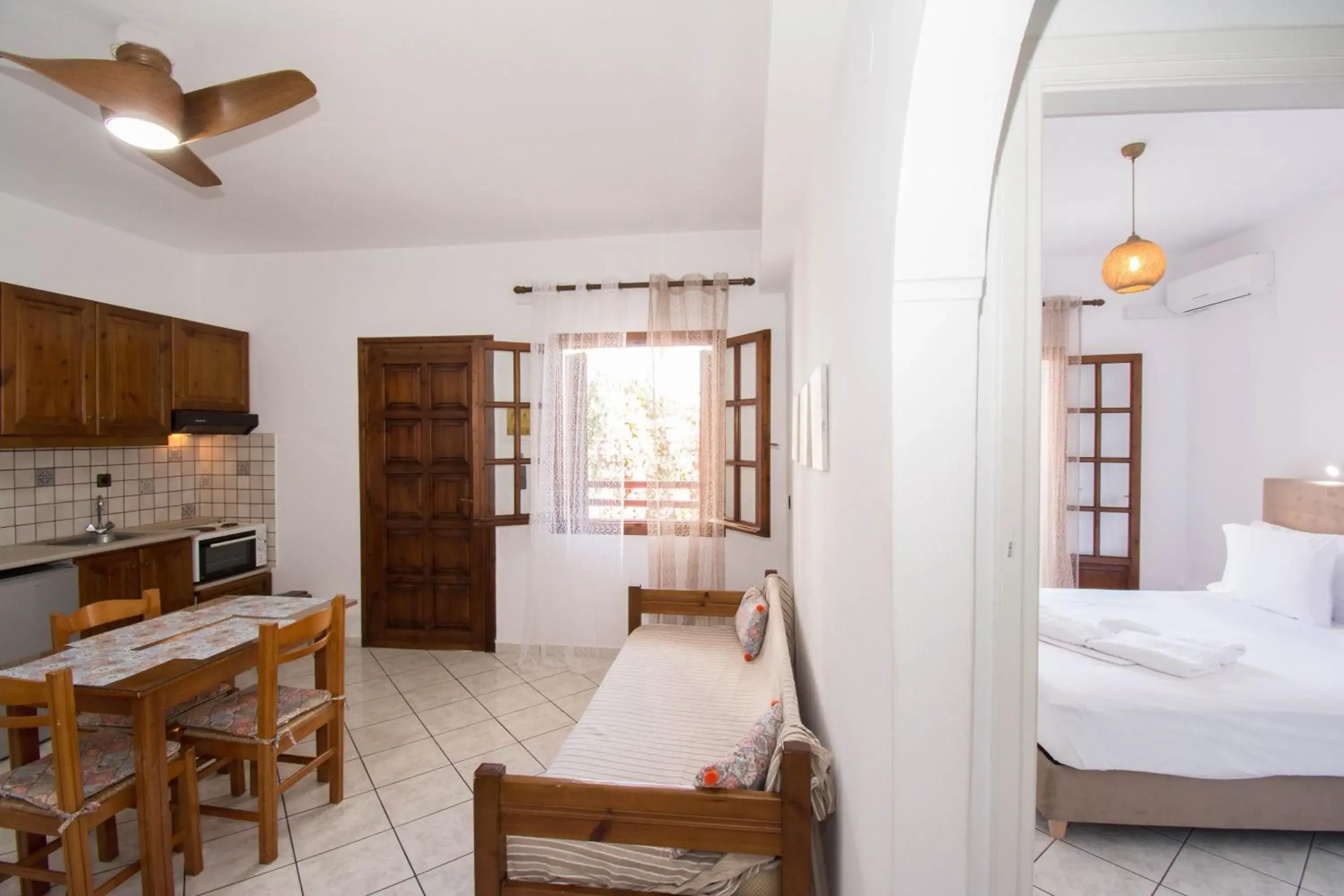 View (from property/room), Bed in Rena Apartments View (from property/room), Bed in Rena Apartments