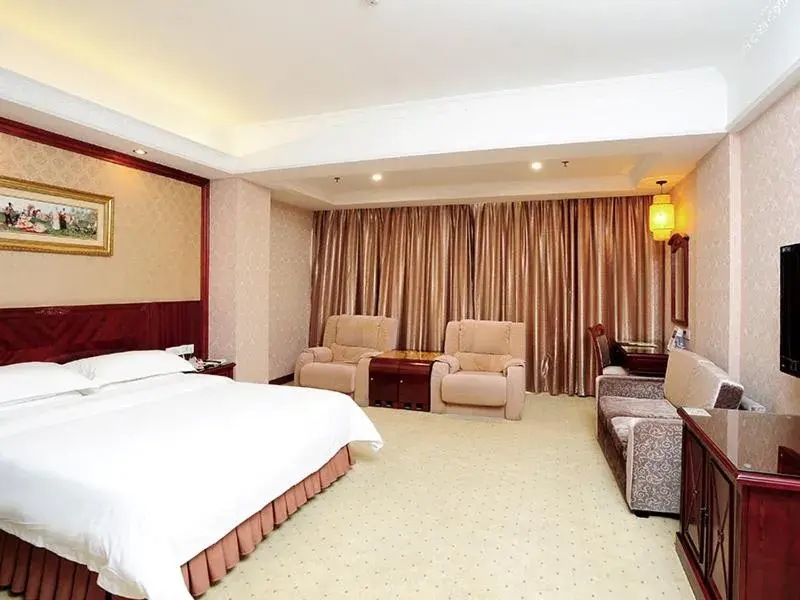 Bed in Vienna Hotel Shenzhen Longhua Qinghu Road Bed in Vienna Hotel Shenzhen Longhua Qinghu Road