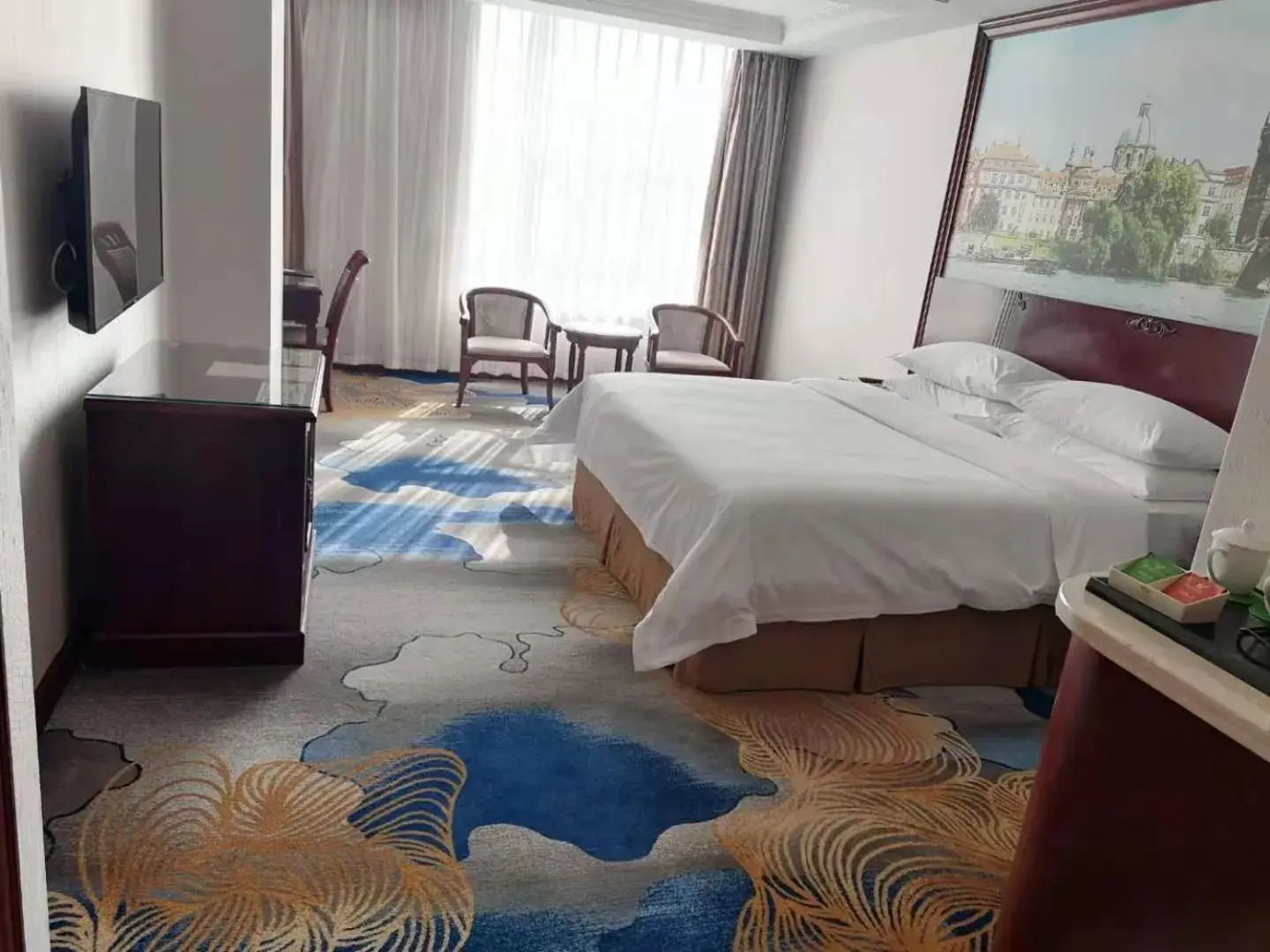 Bed in Vienna Hotel Shenzhen Longhua Qinghu Road Bed in Vienna Hotel Shenzhen Longhua Qinghu Road