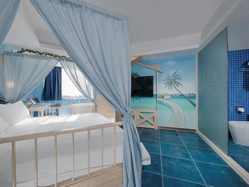 Bed in Vienna Hotel Shenzhen Exibition Center