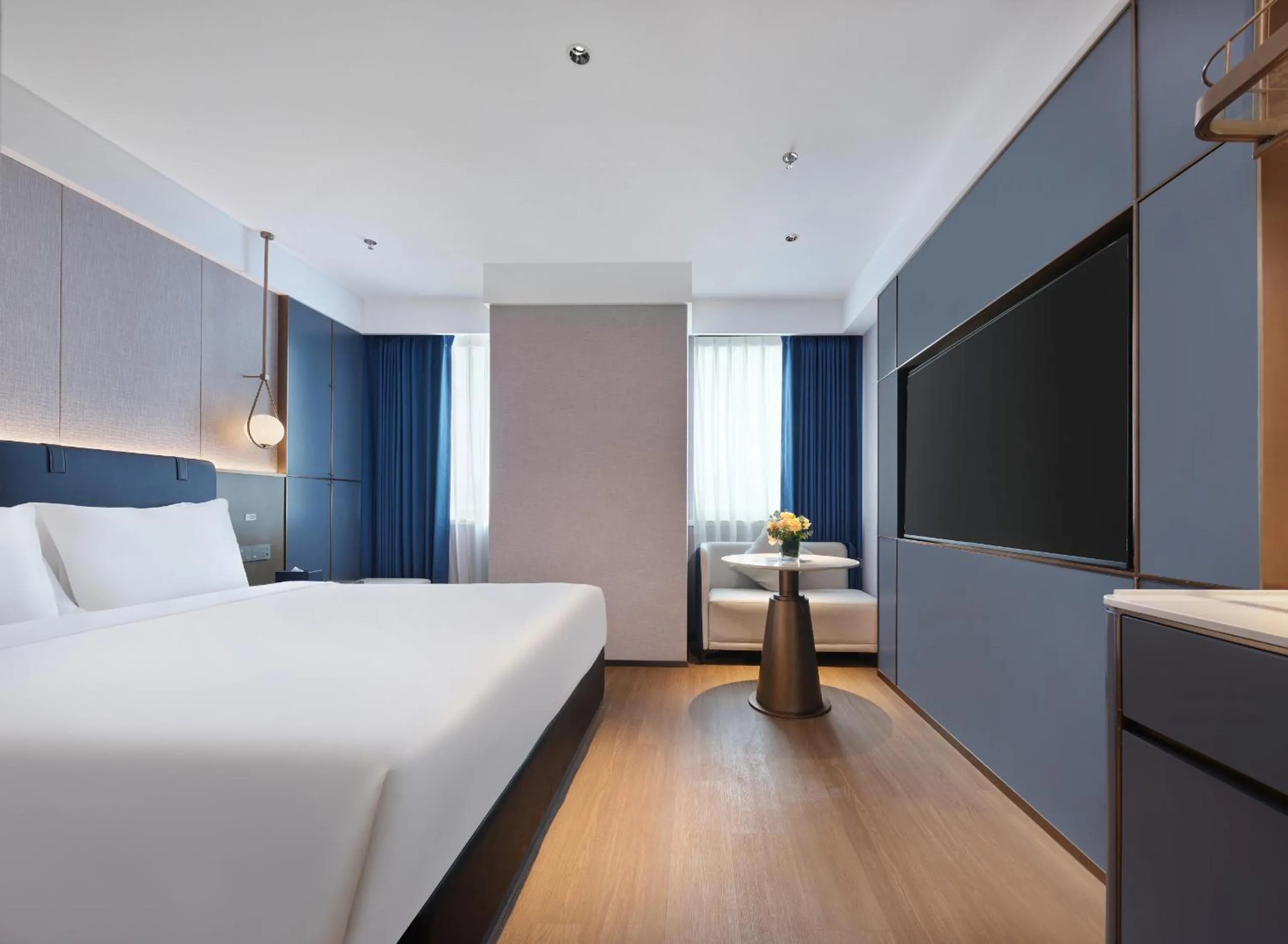 deluxe king in Jinglai Hotel Bushe - Shanghai Nanjing East Road Bund Branch