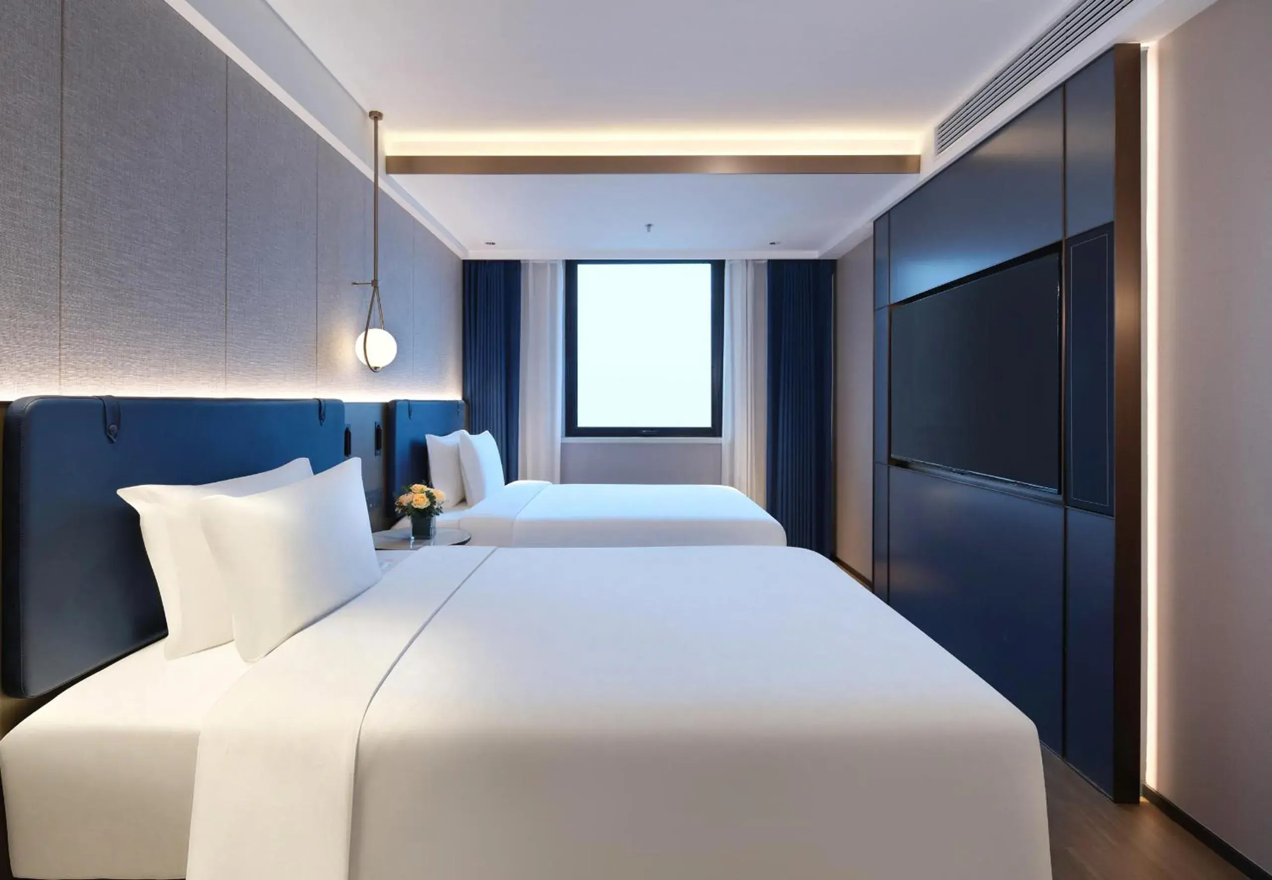 Previere Executive Twin Bed in Jinglai Hotel Bushe - Shanghai Nanjing East Road Bund Branch Previere Executive Twin Bed in Jinglai Hotel Bushe - Shanghai Nanjing East Road Bund Branch