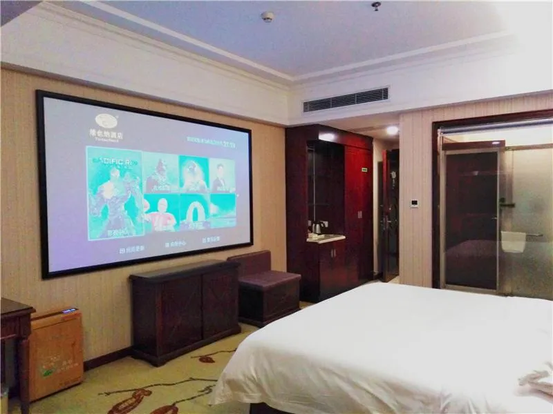 Bed in Vienna Hotel Shenzhen Shajing Shangnan