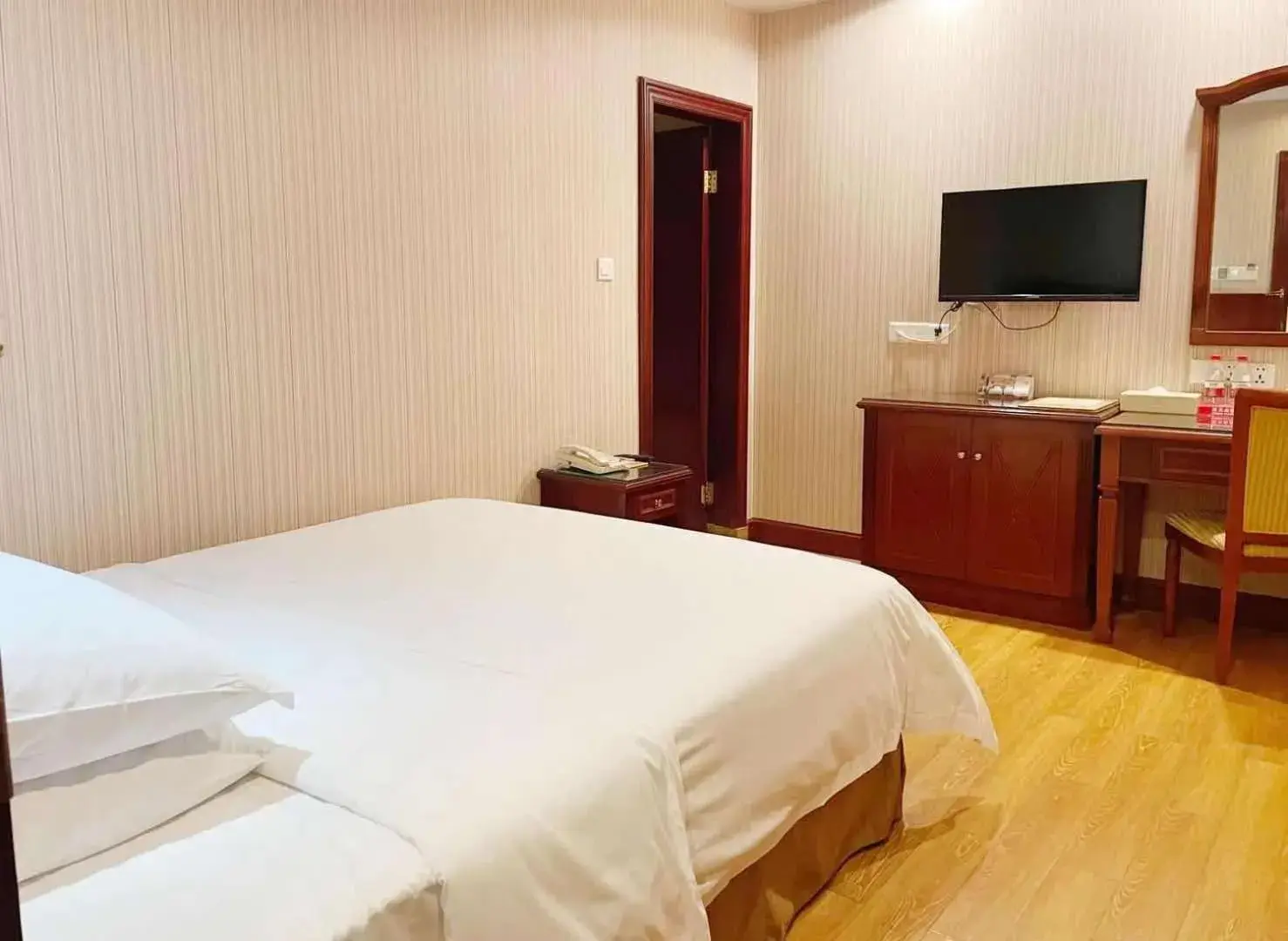 Bed in Vienna Hotel in Pinghu Square Bed in Vienna Hotel in Pinghu Square