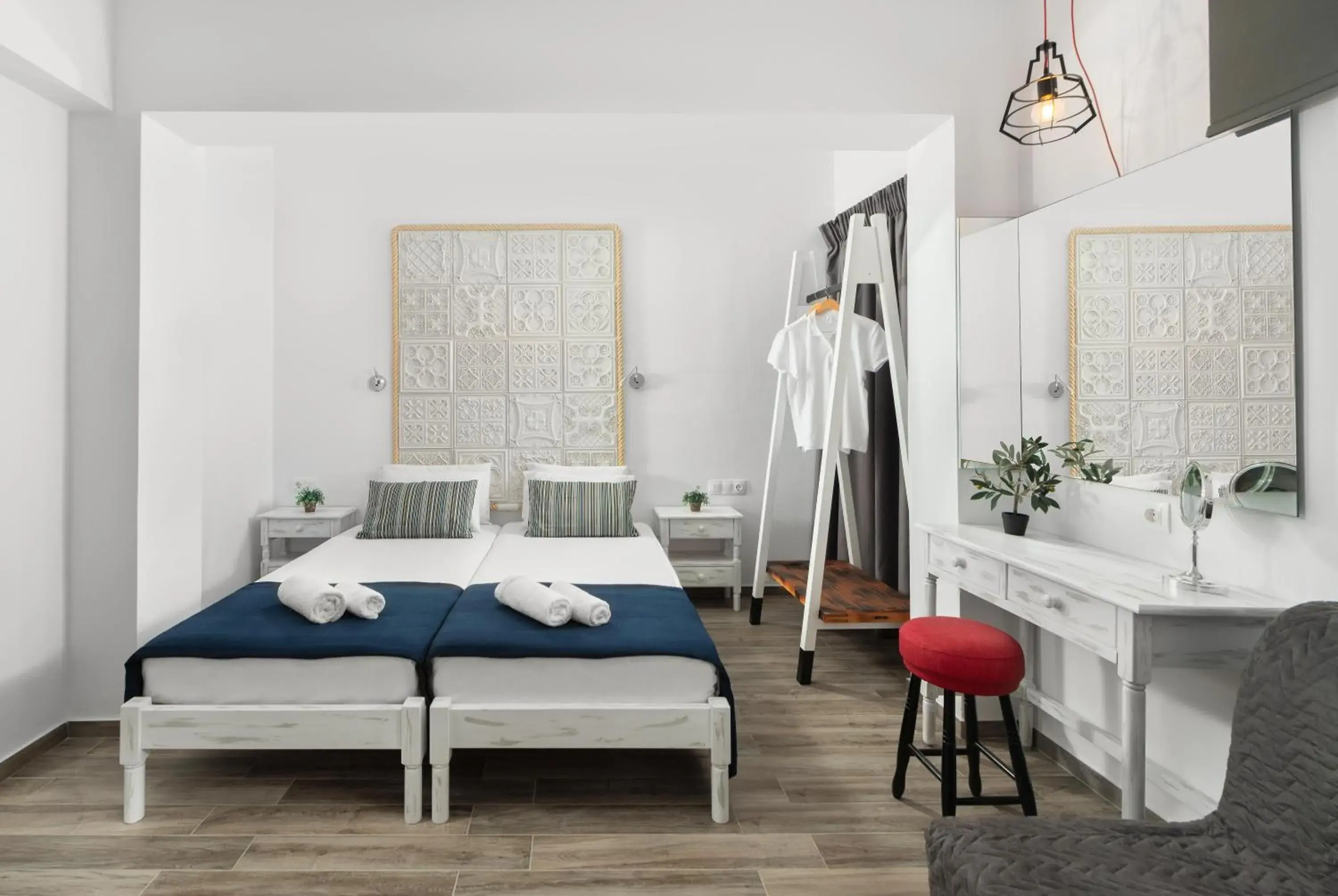 Photo of the whole room, Bed in Pefkos View Suites & Maisonette Photo of the whole room, Bed in Pefkos View Suites & Maisonette