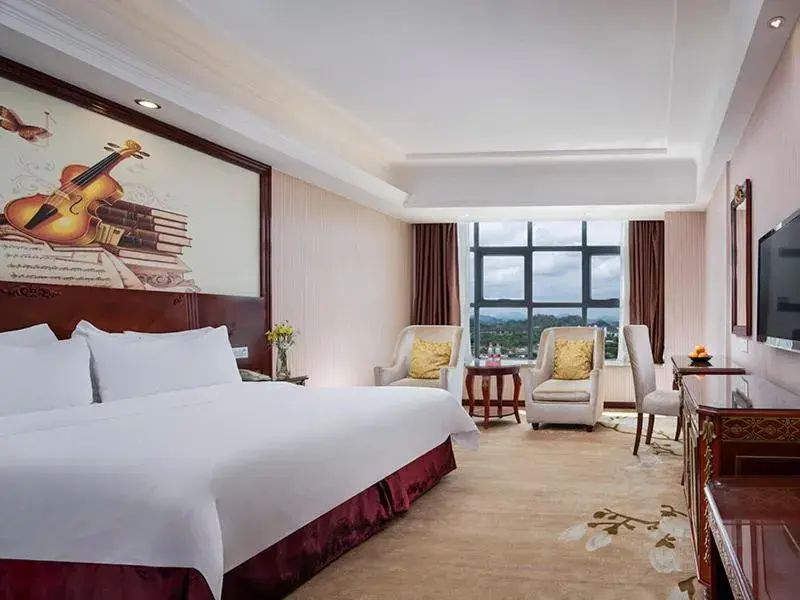 Bed in Vienna Hotel Shenzhen Pingshan Shenshan Road Bed in Vienna Hotel Shenzhen Pingshan Shenshan Road