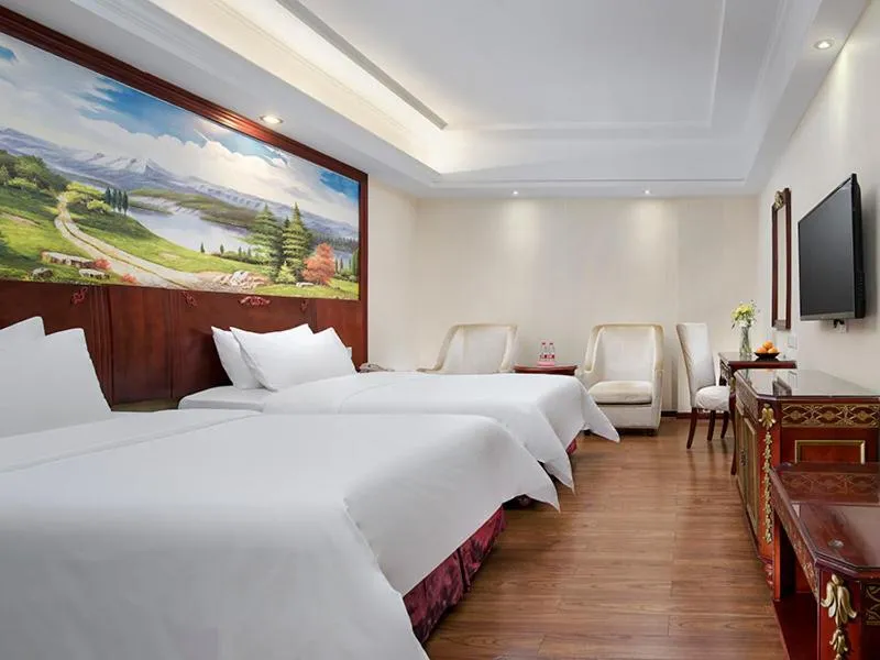 Bed in Vienna Hotel Shenzhen Pingshan Shenshan Road