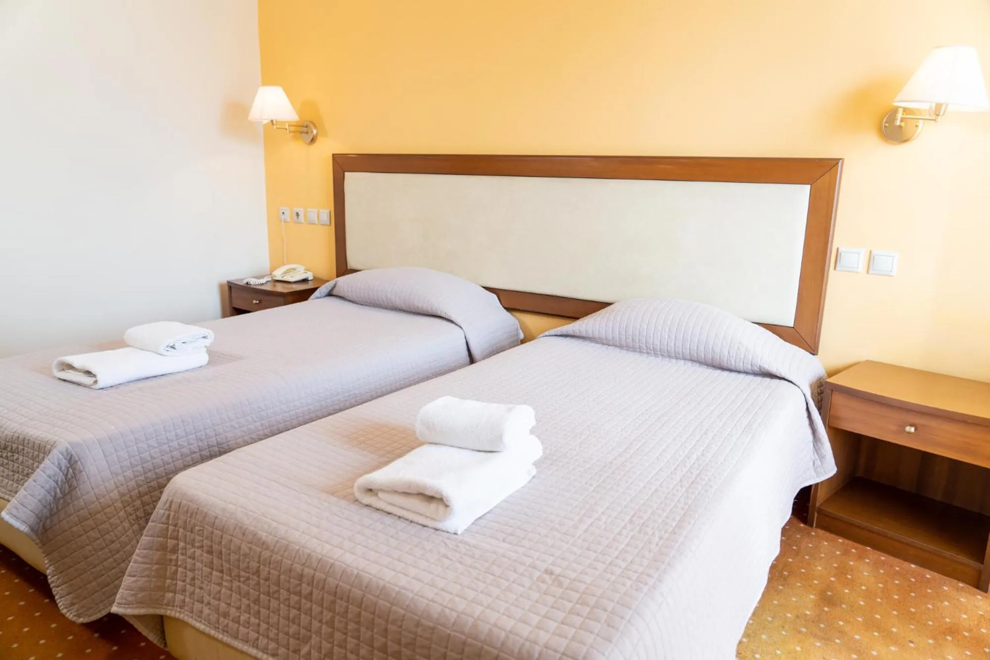 Bed in Four Seasons Hotel