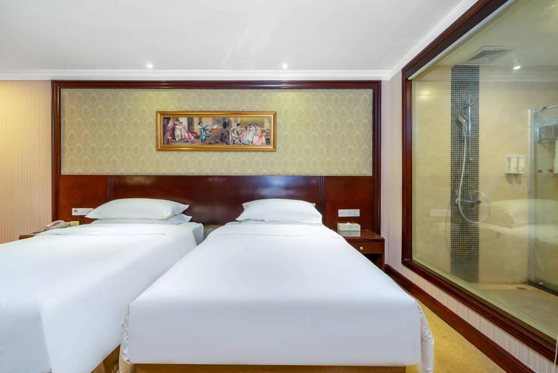 Bed in Vienna Hotel Dongguan Houjie Exhibition Center