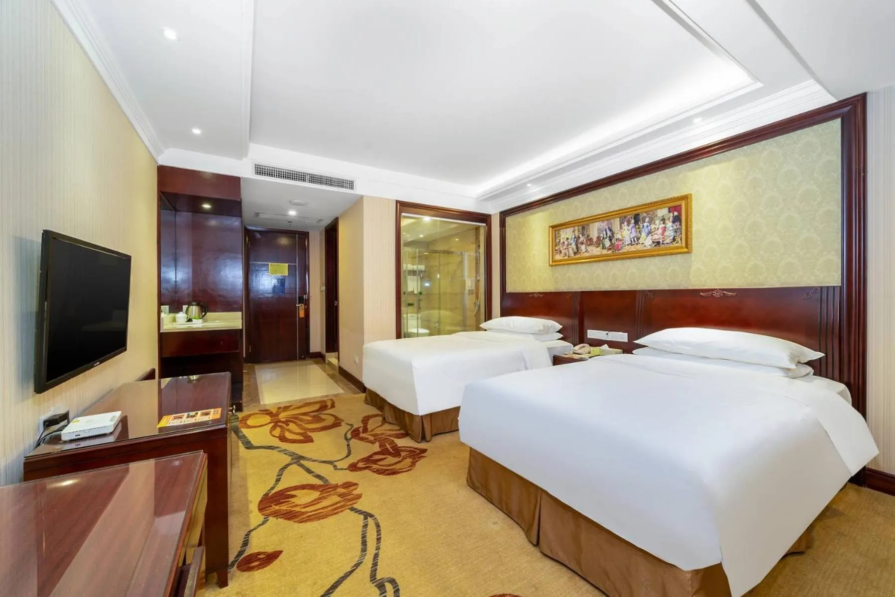 Bed in Vienna Hotel Dongguan Houjie Exhibition Center