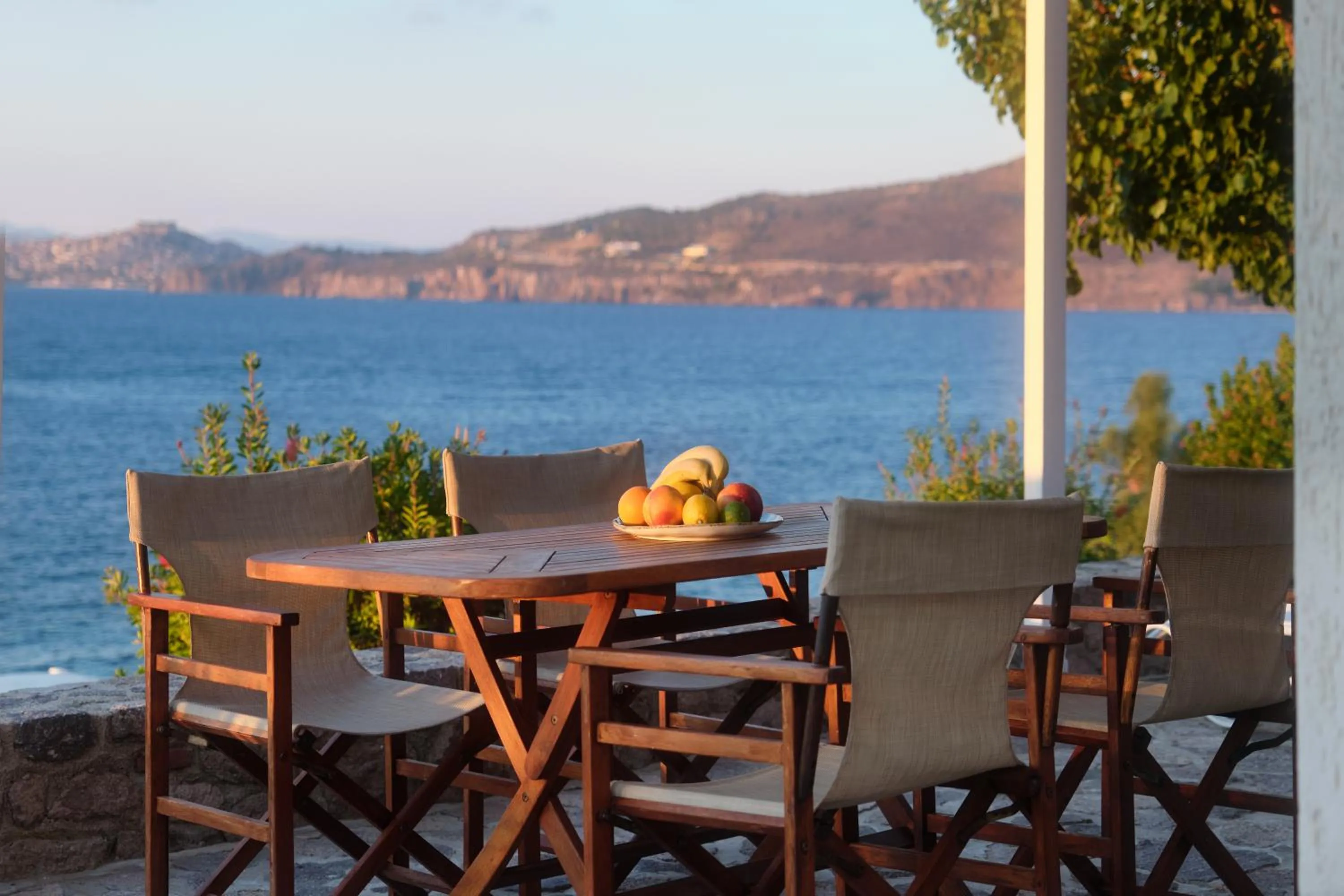 Patio in Little Bird Lesvos