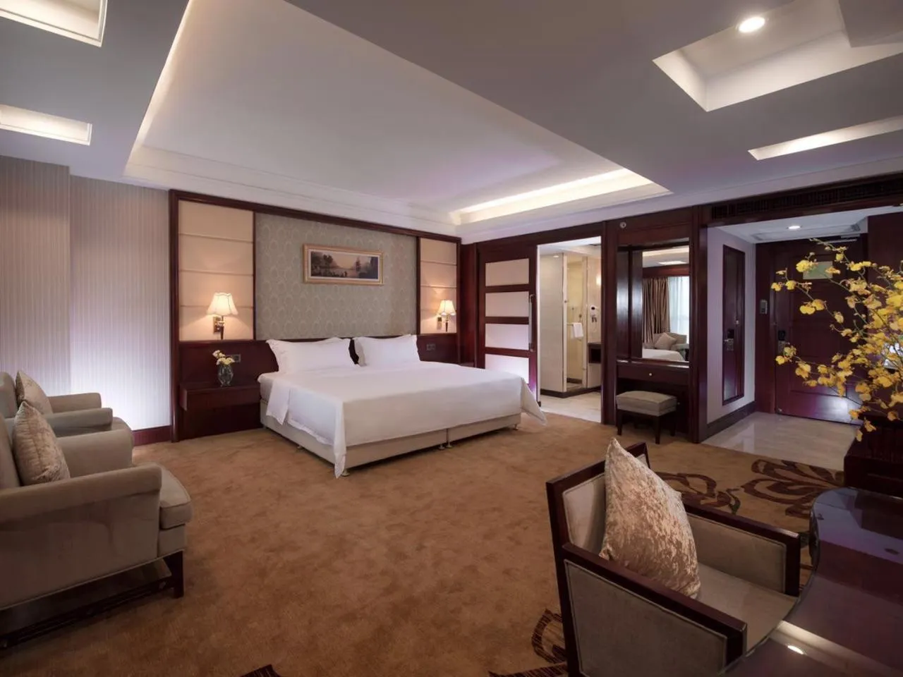 Bed in Vienna Hotel Foshan Nanzhuang Avenue