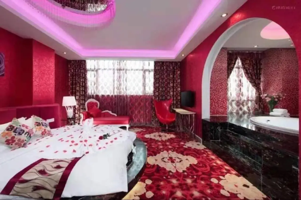 Bed in Vienna Hotel Zhongshan XiaoLan Bed in Vienna Hotel Zhongshan XiaoLan