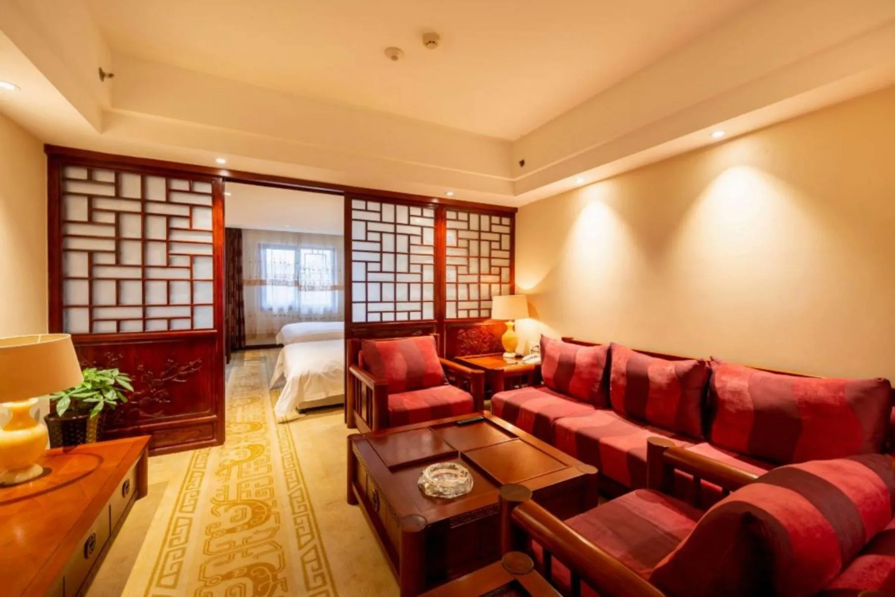 Living room in Vienna International Hotel Xi'an Dayan Tower