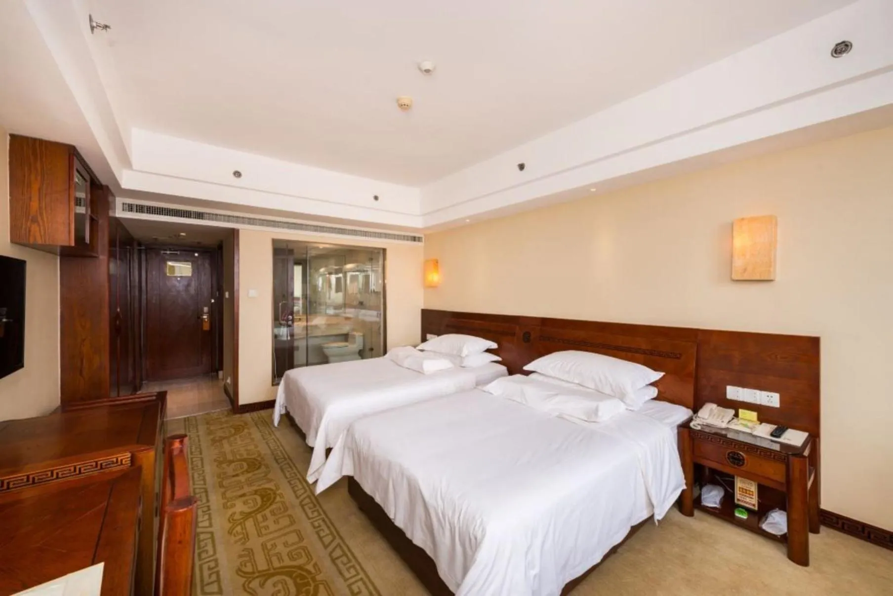 TV and multimedia, Bed in Vienna International Hotel Xi'an Dayan Tower