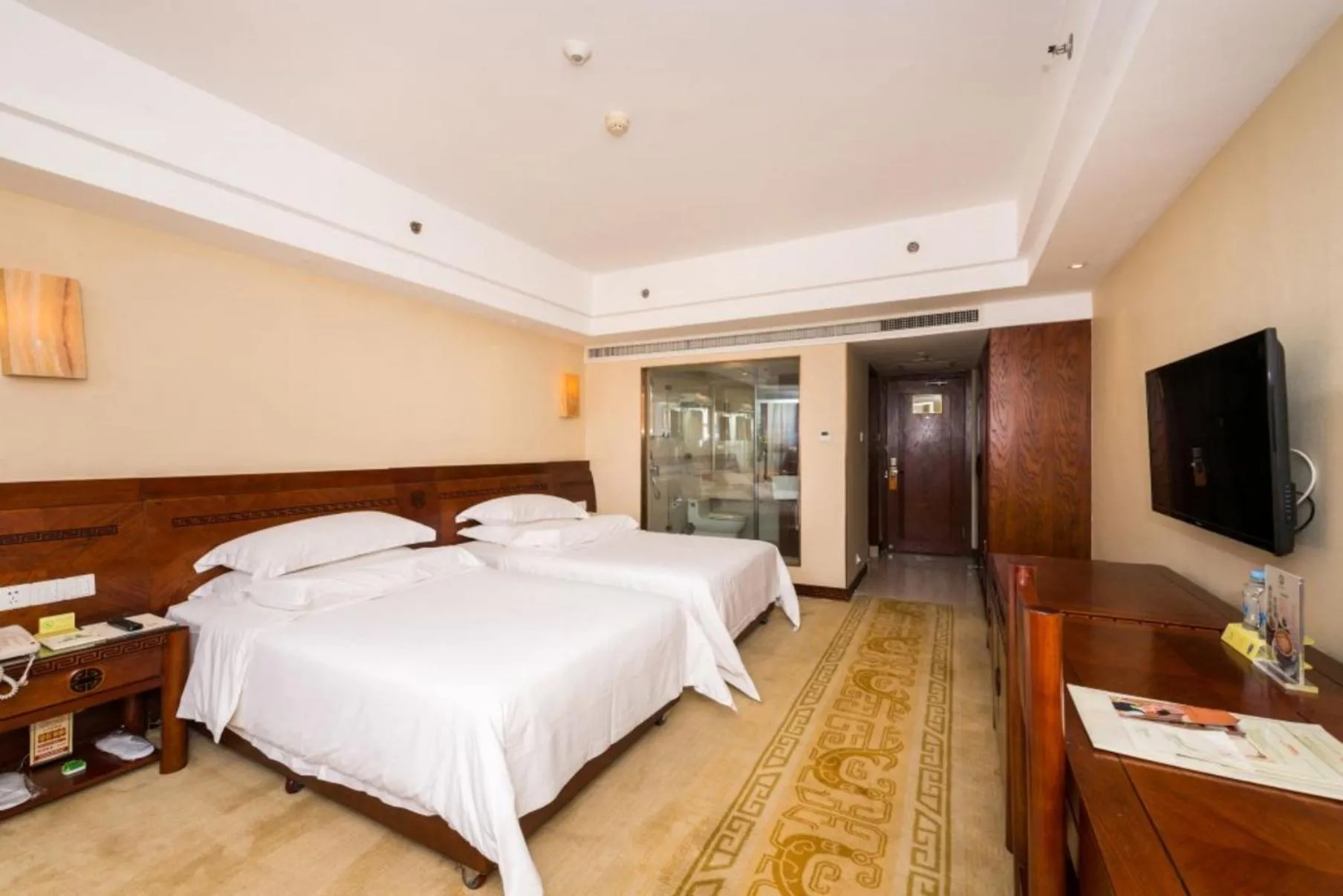 Bed in Vienna International Hotel Xi'an Dayan Tower