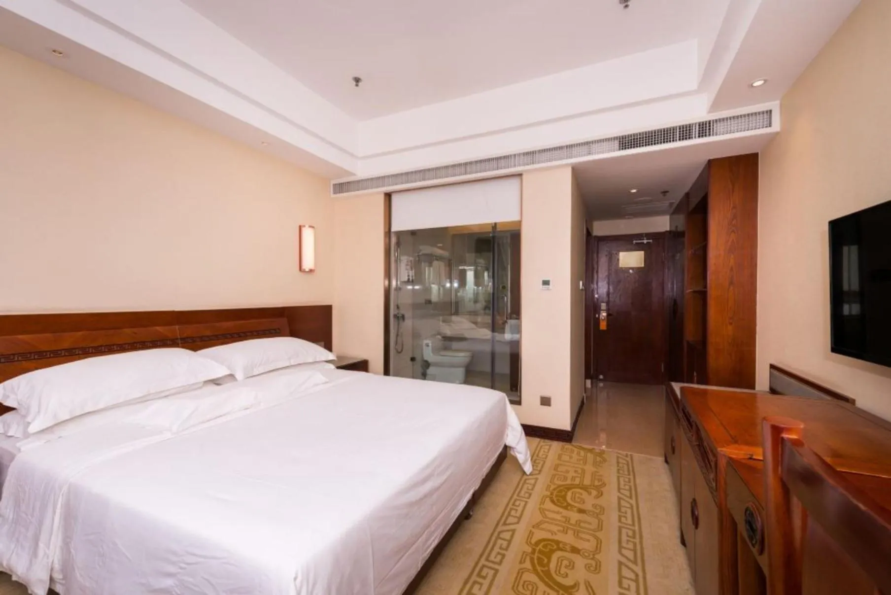 TV and multimedia, Bed in Vienna International Hotel Xi'an Dayan Tower