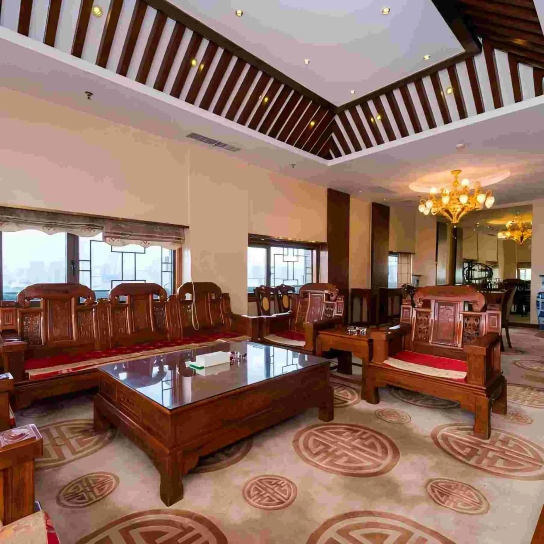 Living room in Vienna International Hotel Xi'an Dayan Tower