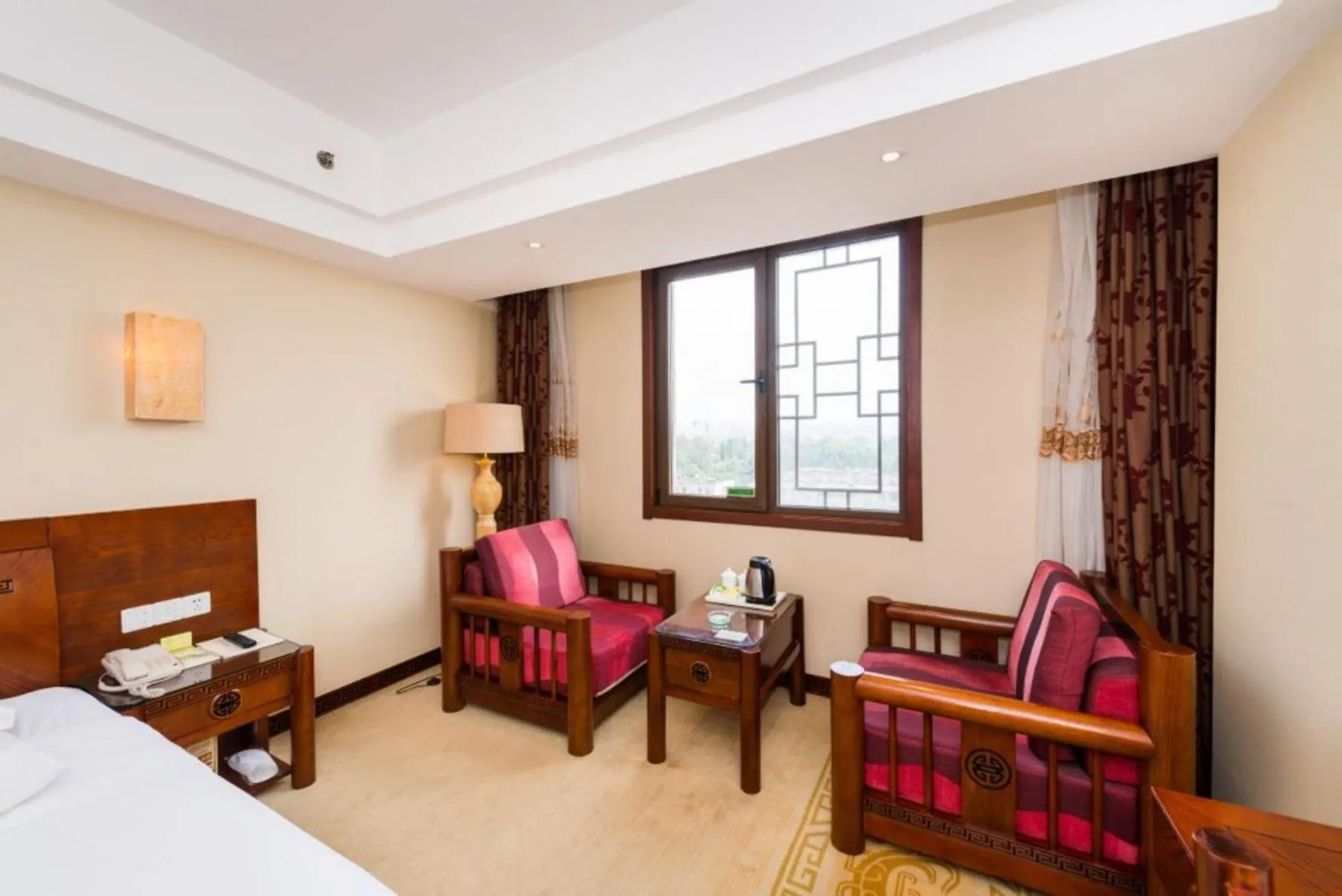 Bed in Vienna International Hotel Xi'an Dayan Tower