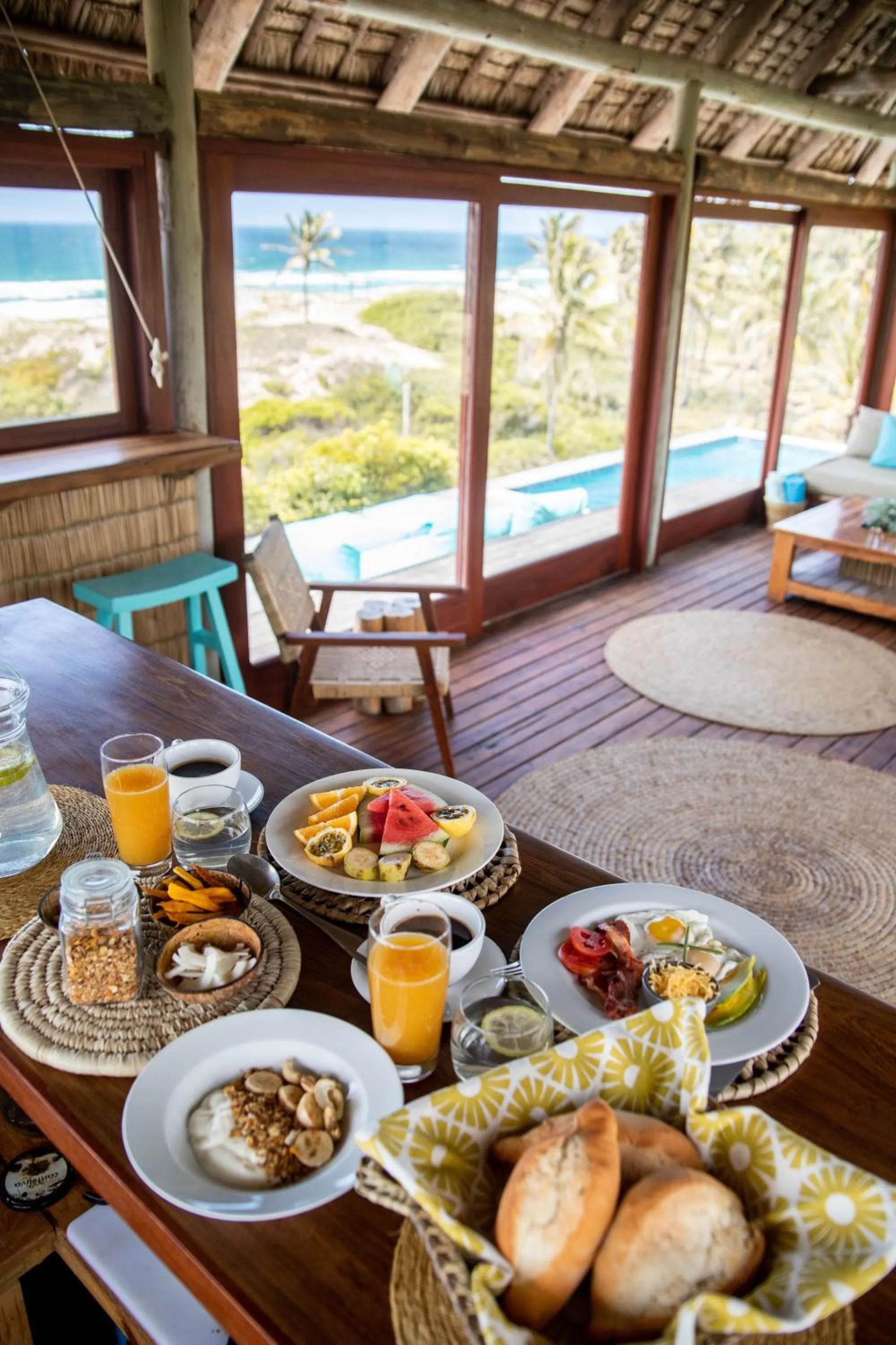 Property building in Travessia Beach Lodge