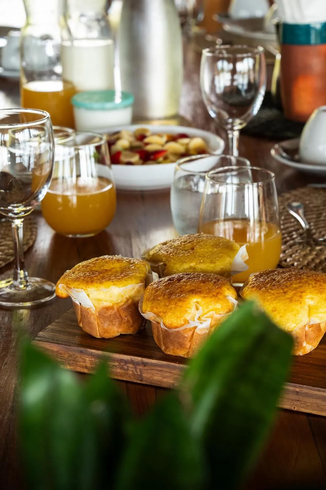 Breakfast in Travessia Beach Lodge