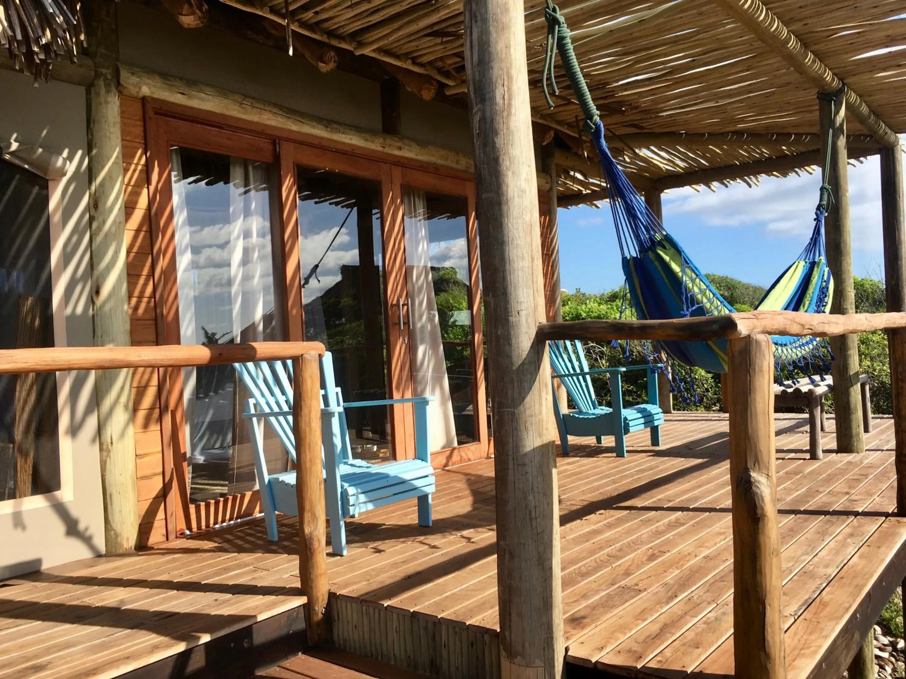 Balcony/Terrace in Travessia Beach Lodge