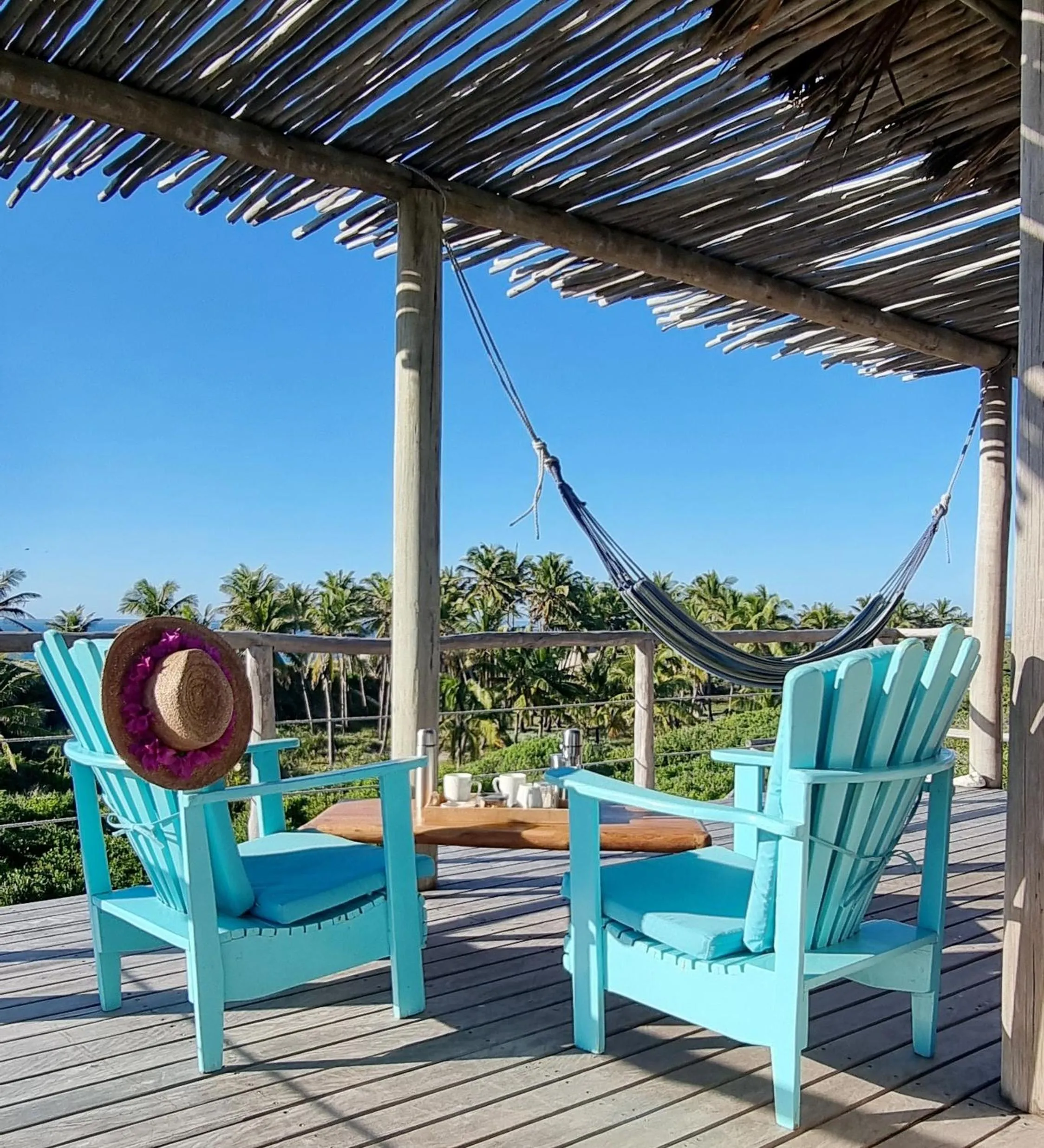 Balcony/Terrace in Travessia Beach Lodge