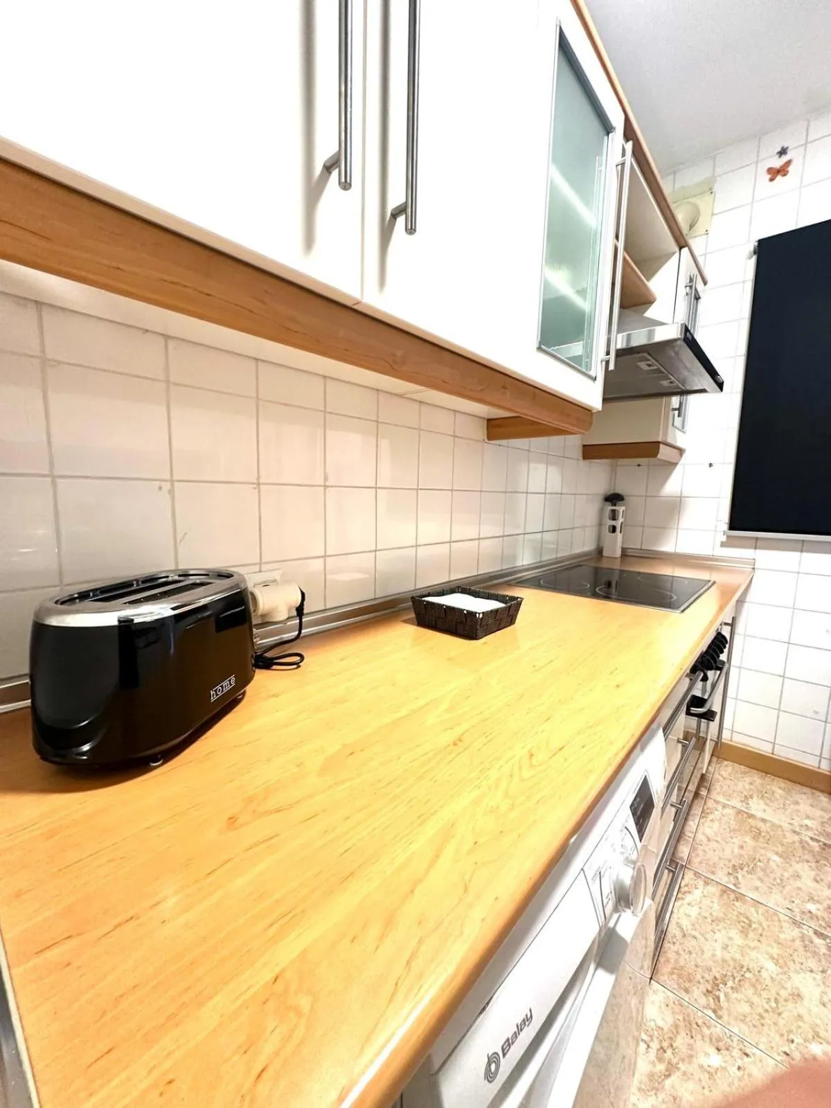 Kitchen or kitchenette in Apartamento Turístico Pizarro