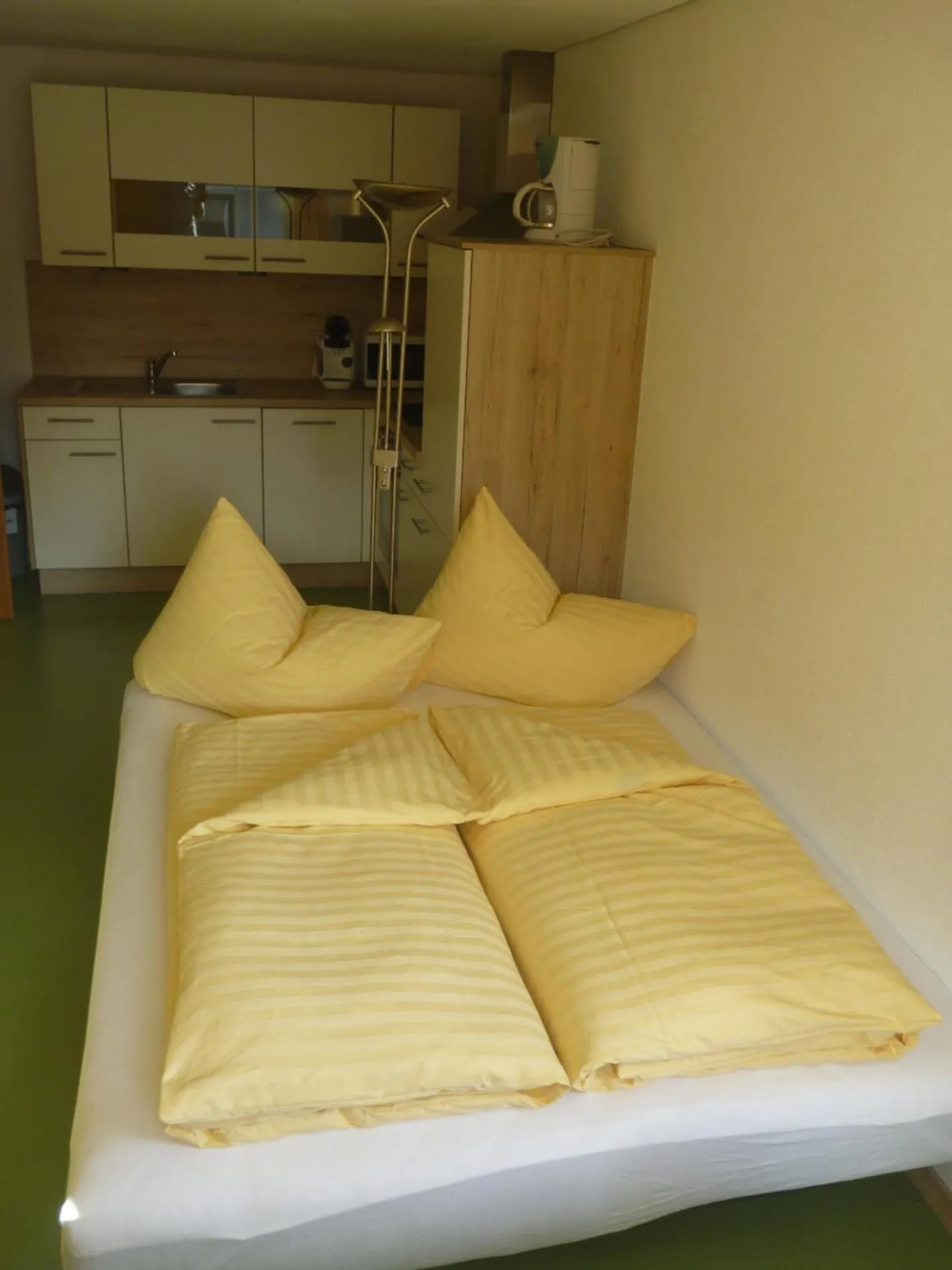 Living room, Bed in Apartment Martin
