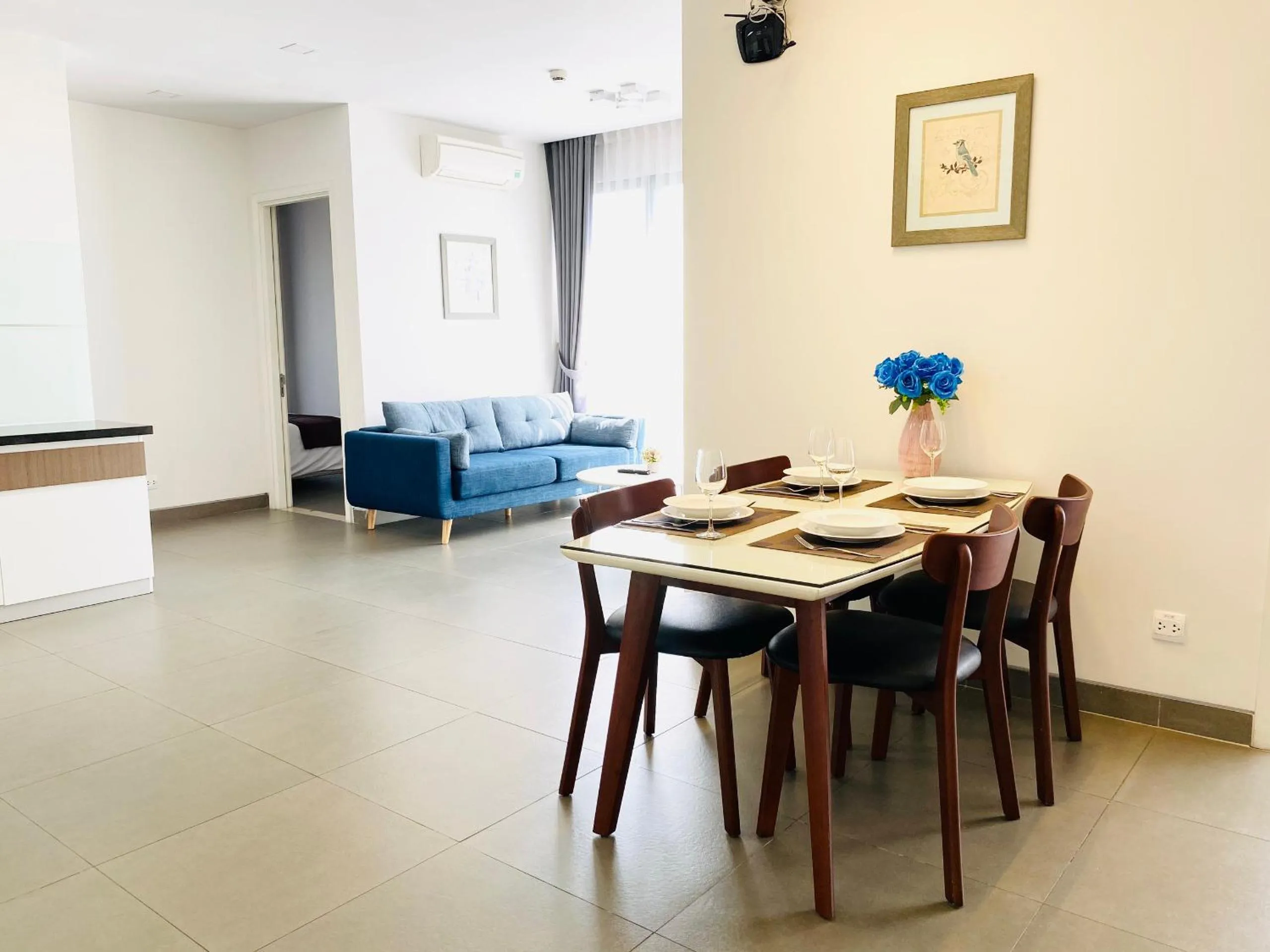 Living room in Glenwood Suites