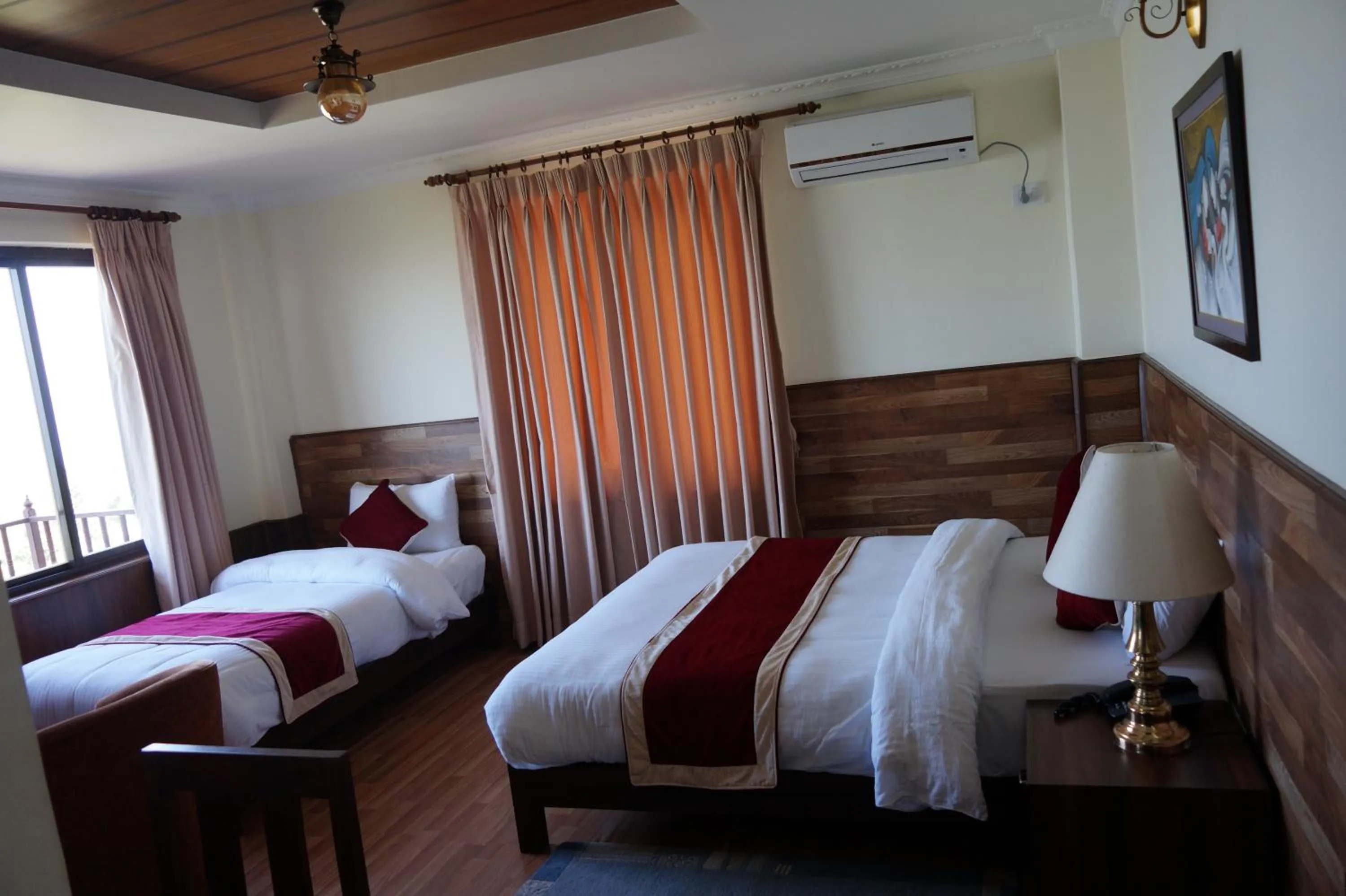 Bed in Gaia Holiday Home