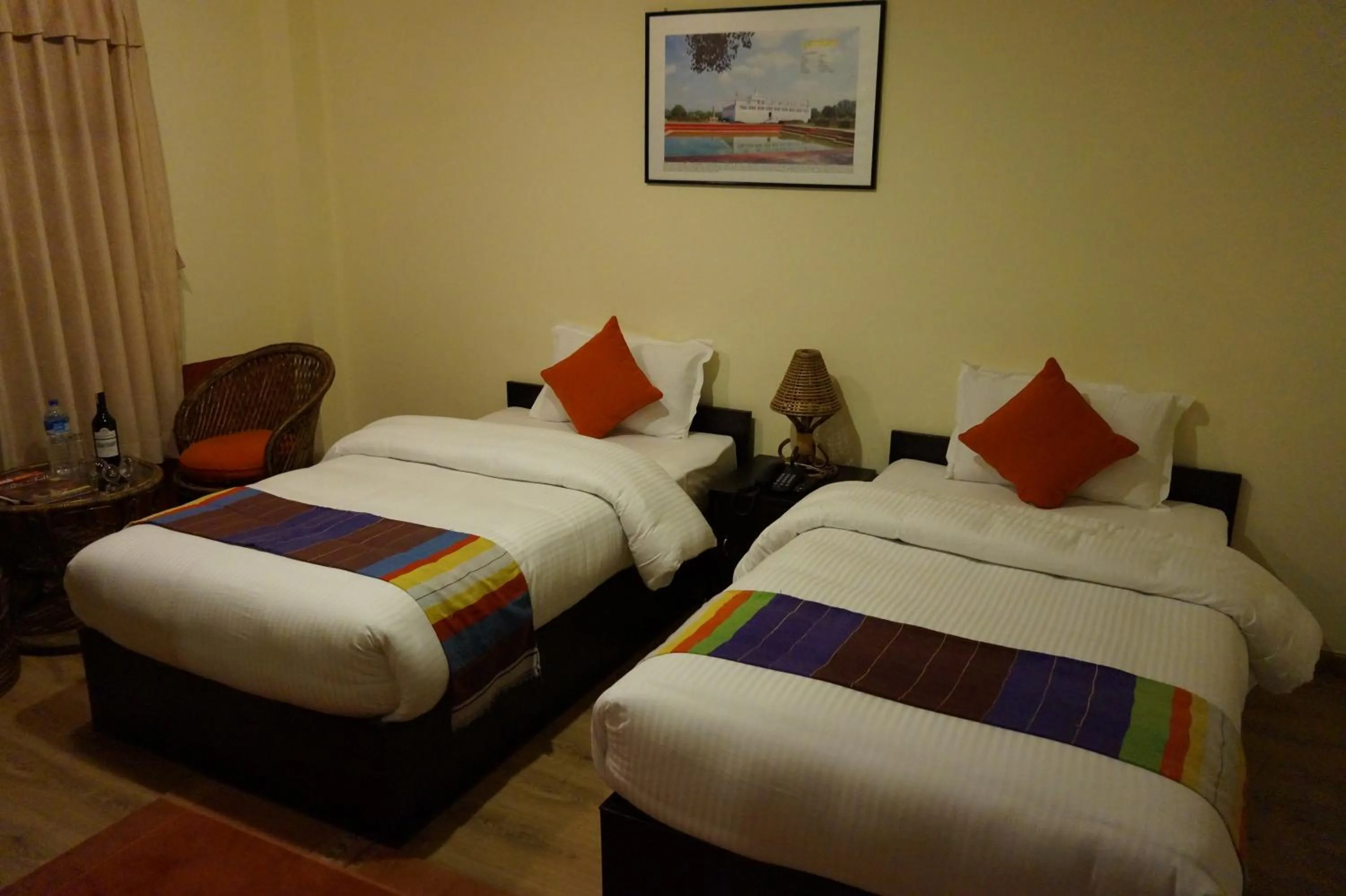 Bed in Gaia Holiday Home