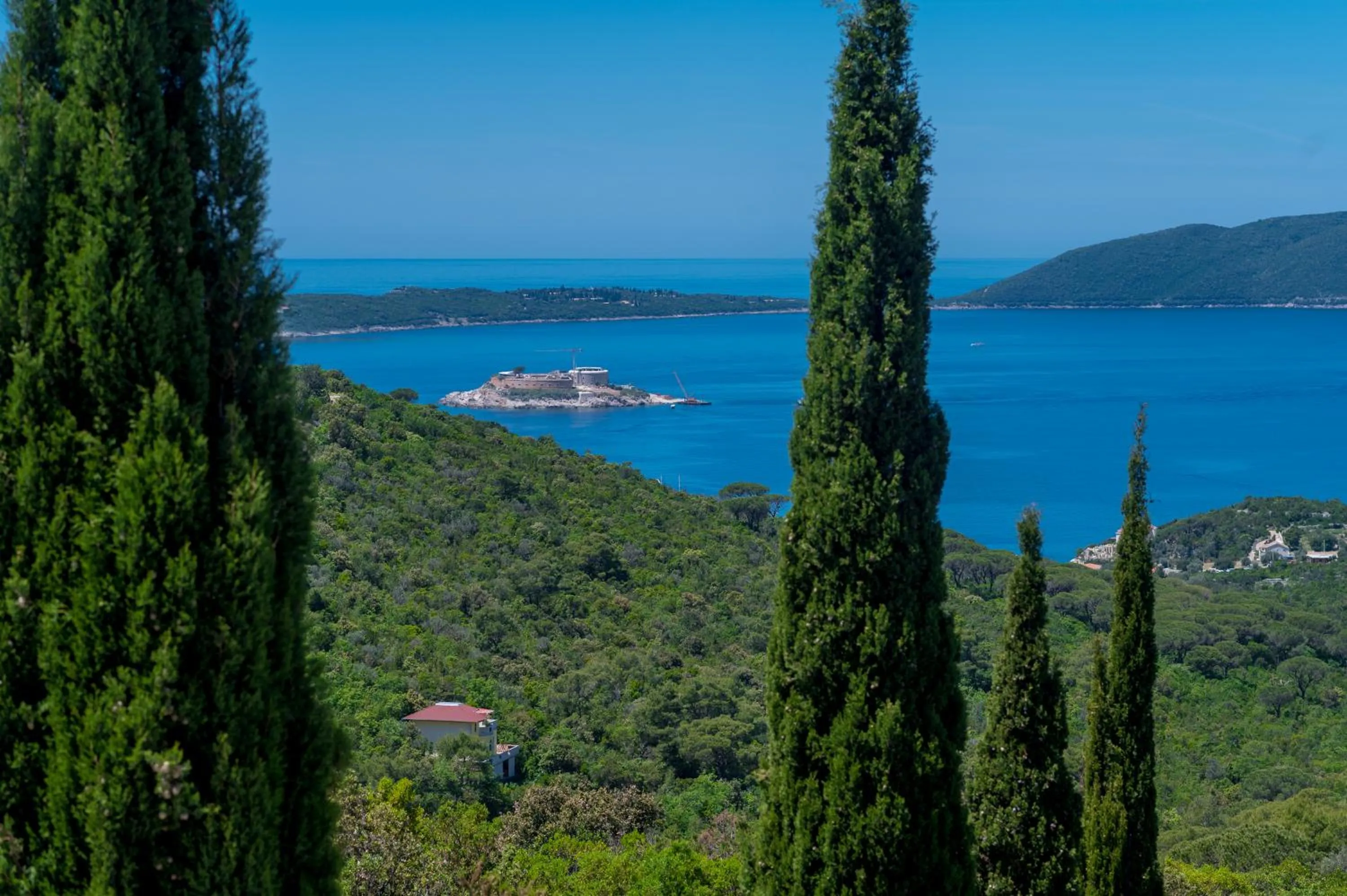 Natural landscape in Villa Luštica, Spacious 4-Bedroom Villa with Private Pool