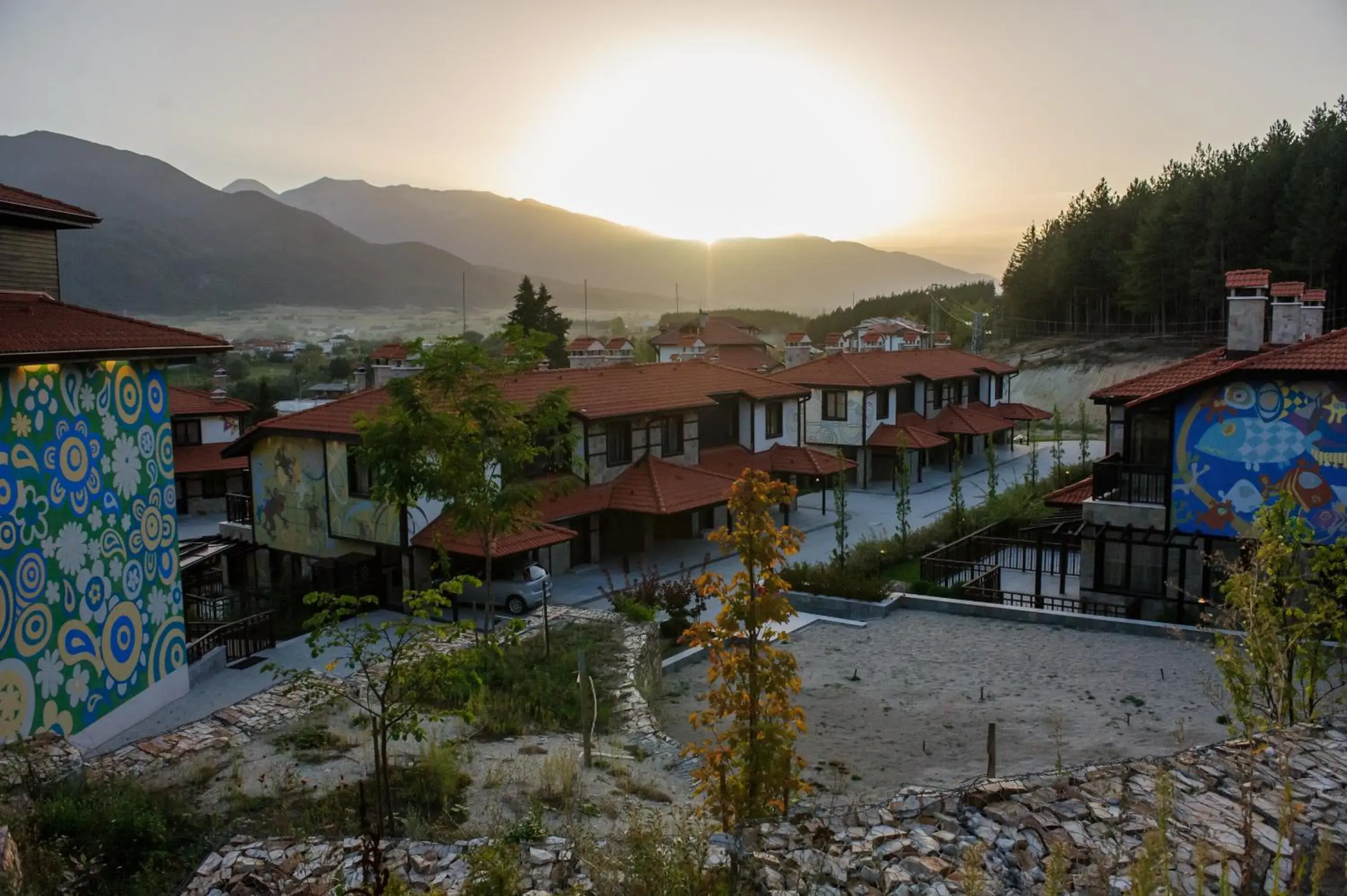Facade/entrance in Ruskovets Thermal SPA & Ski Resort Facade/entrance in Ruskovets Thermal SPA & Ski Resort