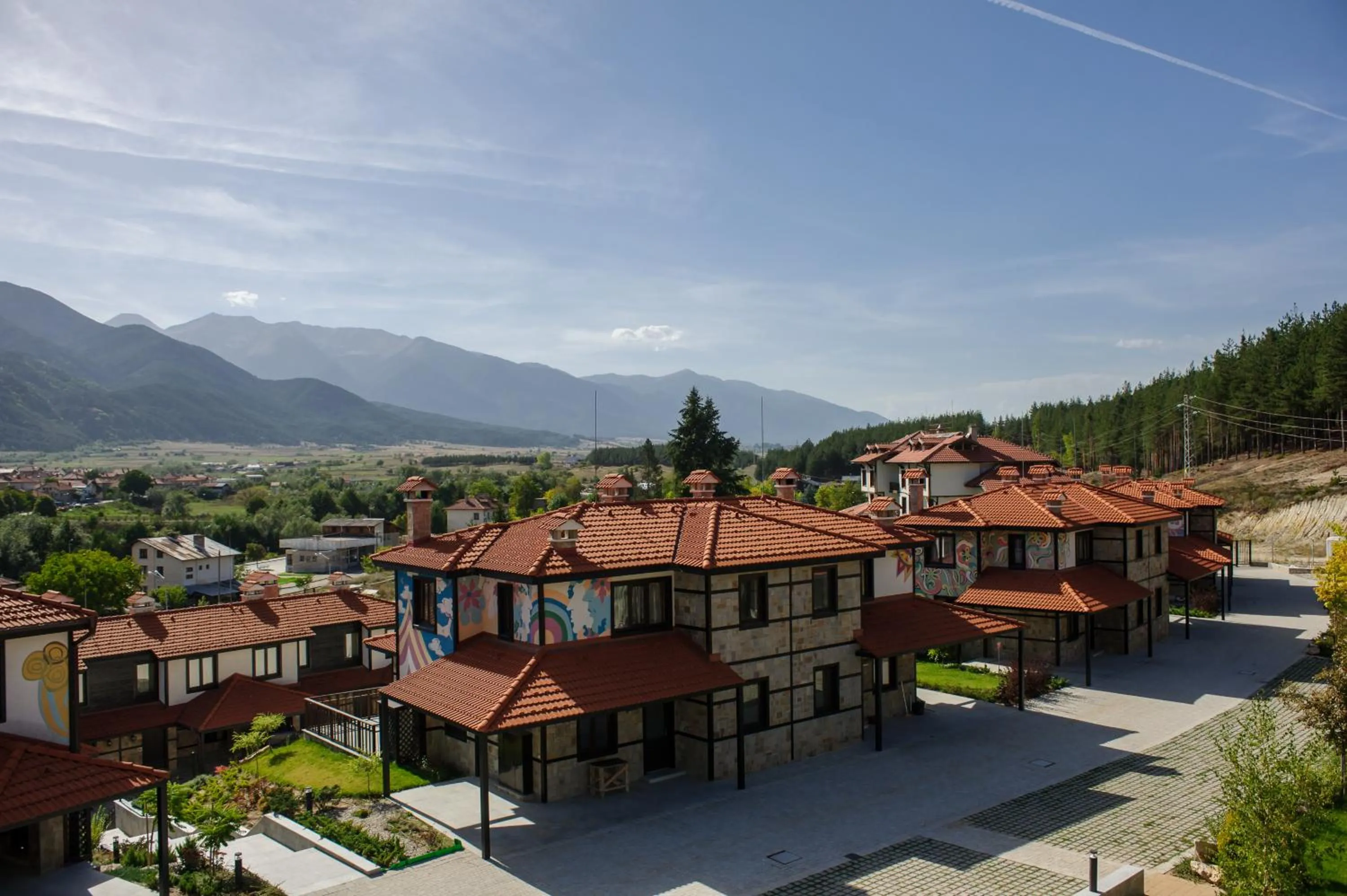 Garden view in Ruskovets Thermal SPA & Ski Resort