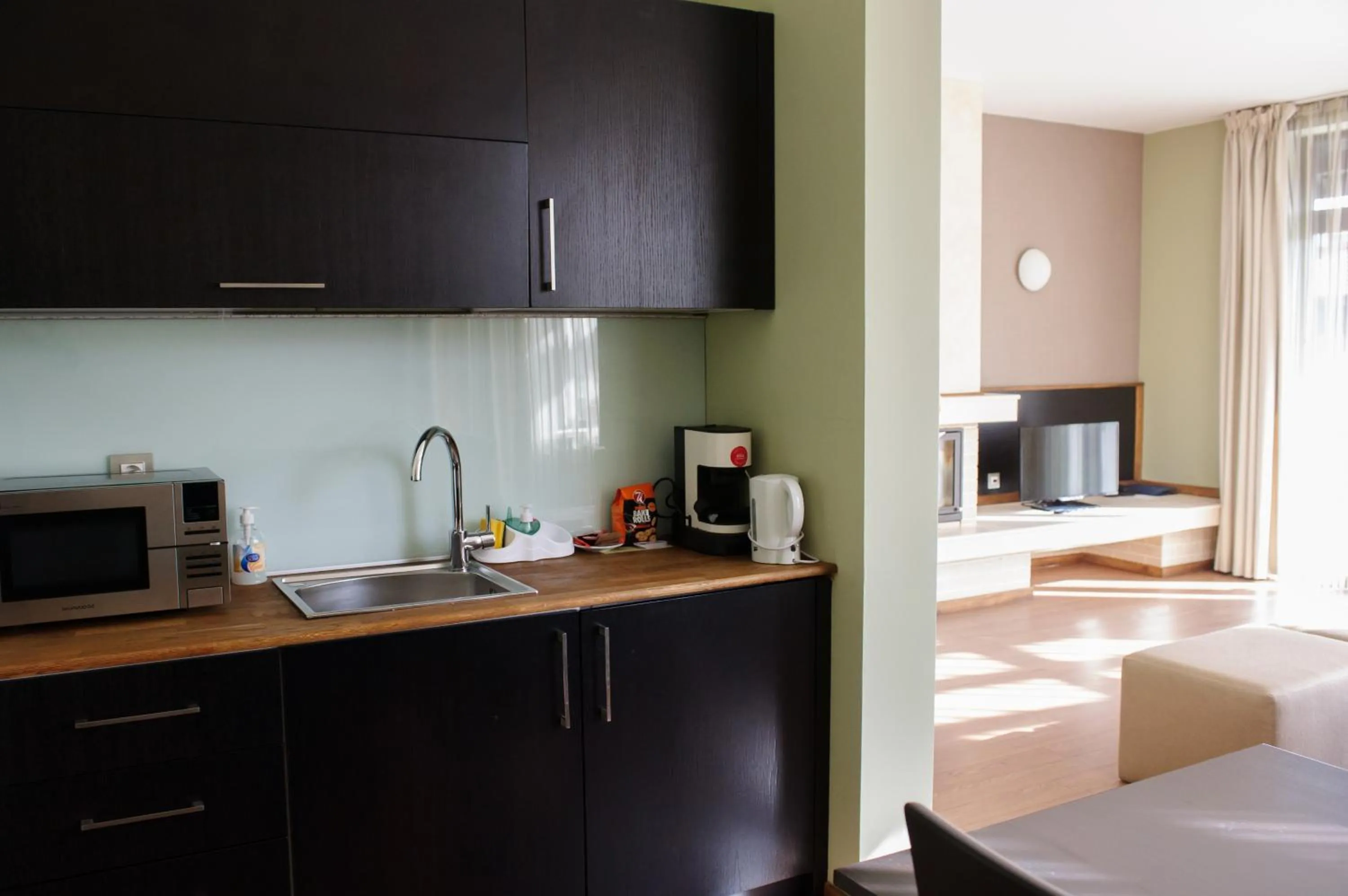 Coffee/tea facilities, Bed in Ruskovets Thermal SPA & Ski Resort