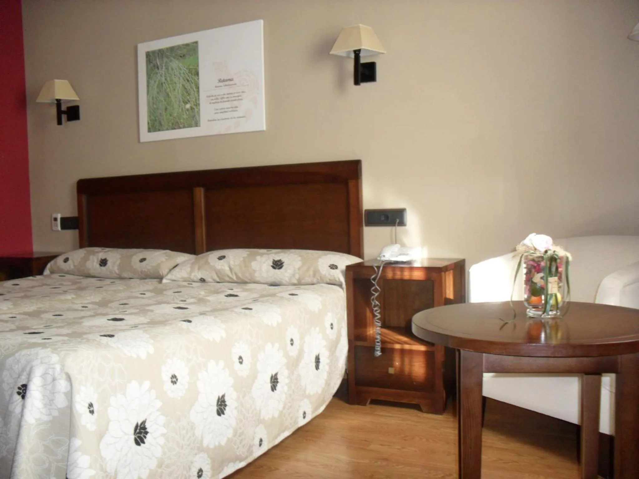 Bed in Hotel Zerbinetta