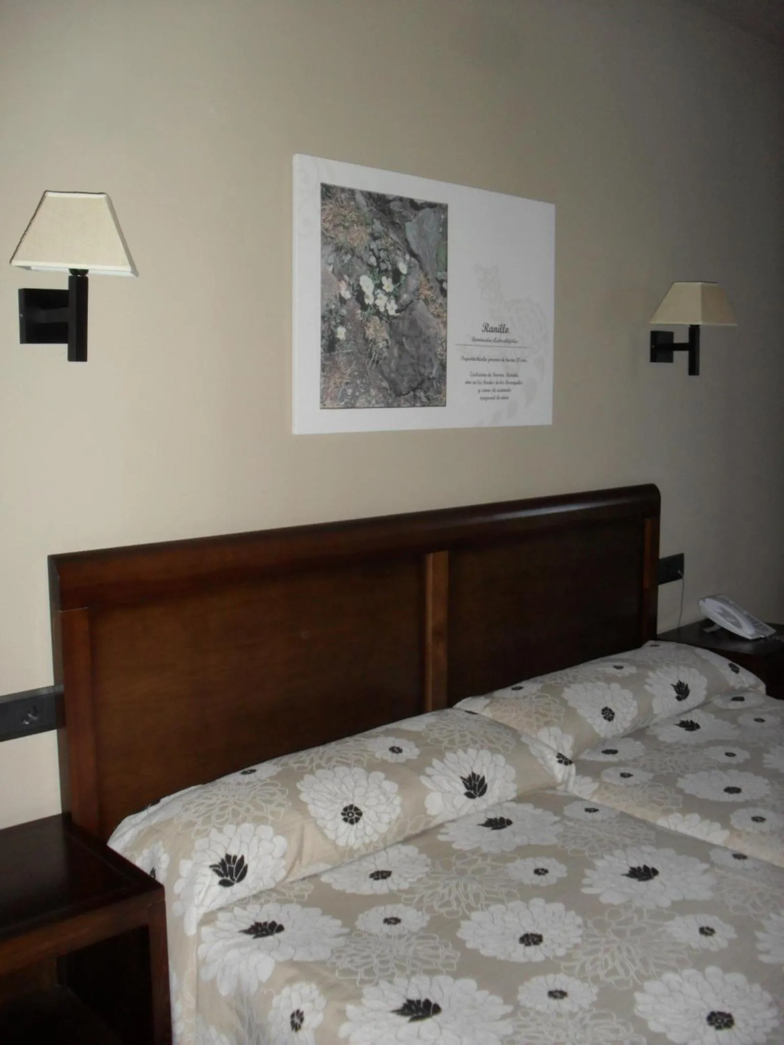 Bed in Hotel Zerbinetta