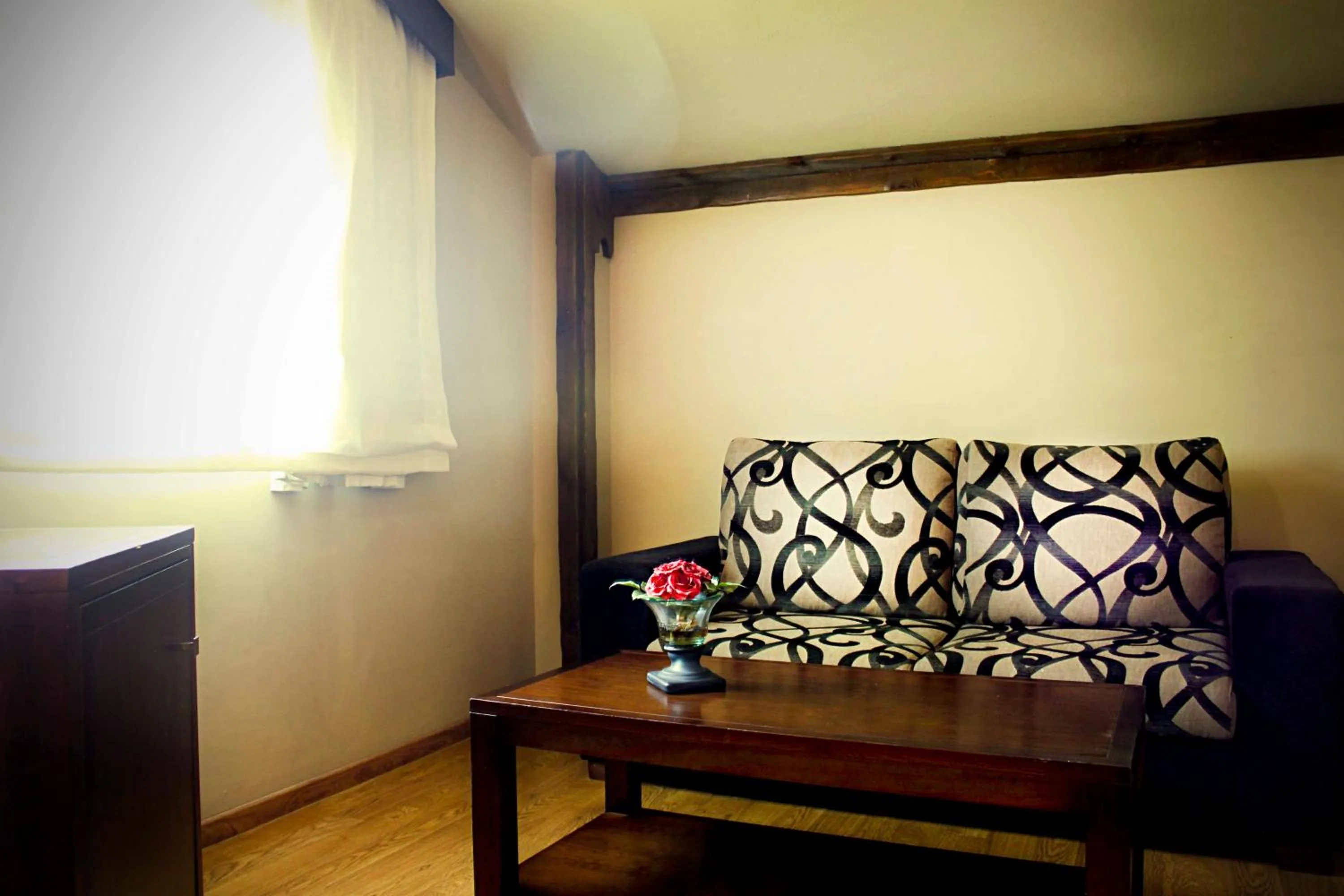 Decorative detail in Hotel Zerbinetta